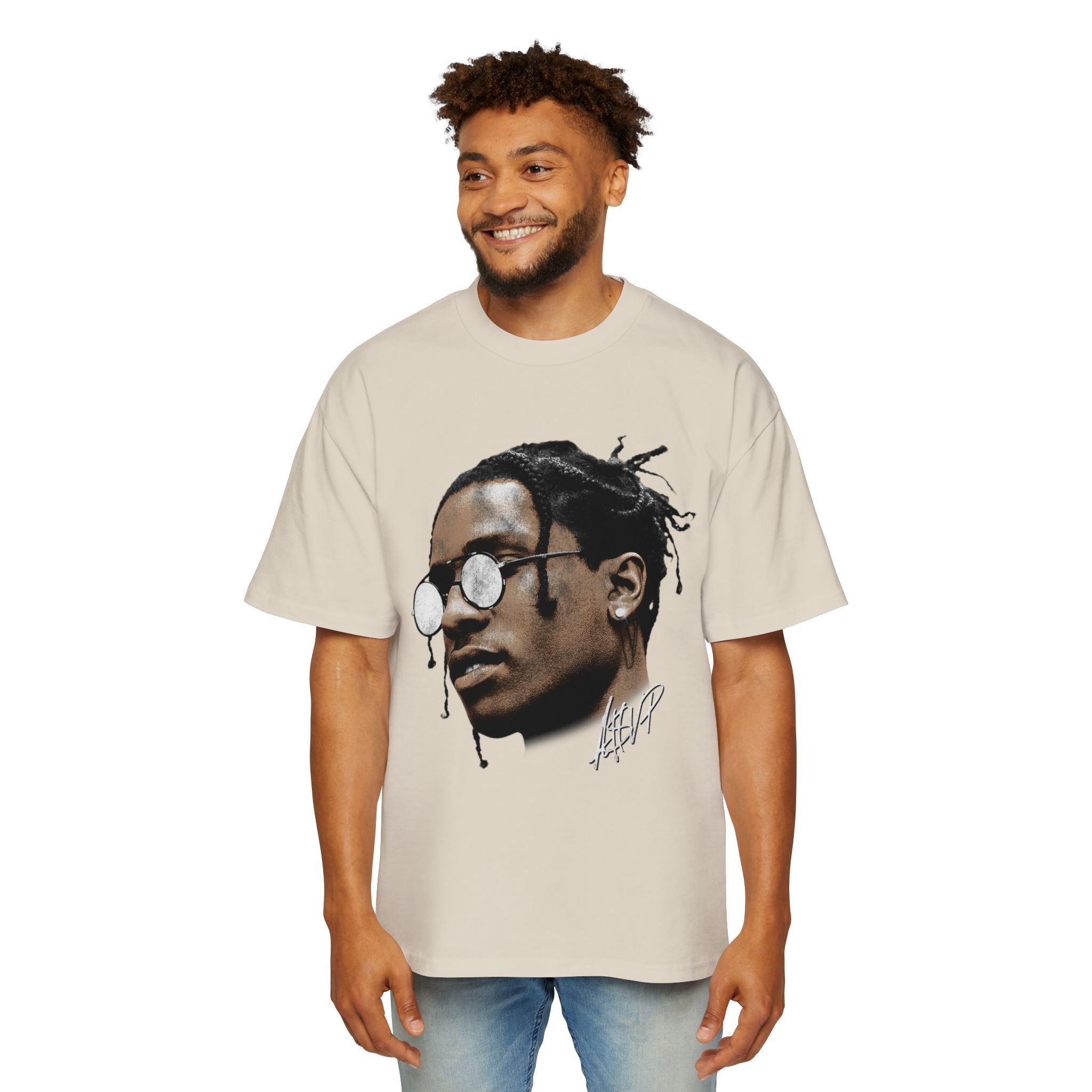 Oversized Tee with Cool Graphic Design – Trendy Streetwear Style