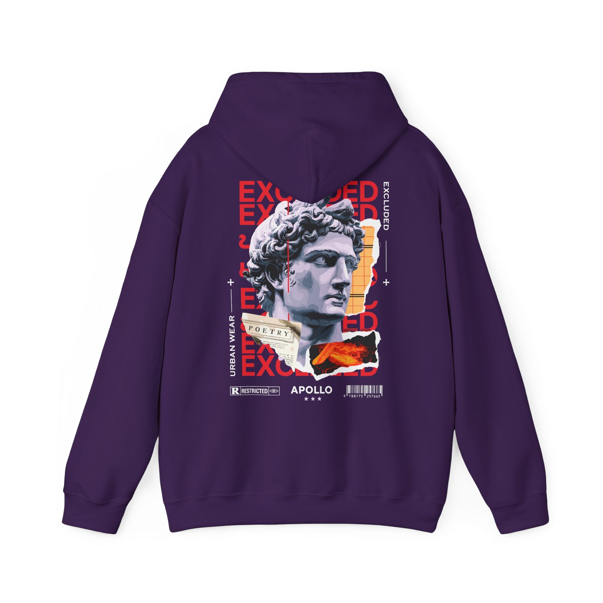 Artistic Apollo Hoodie  Excluded Design for Creative Souls