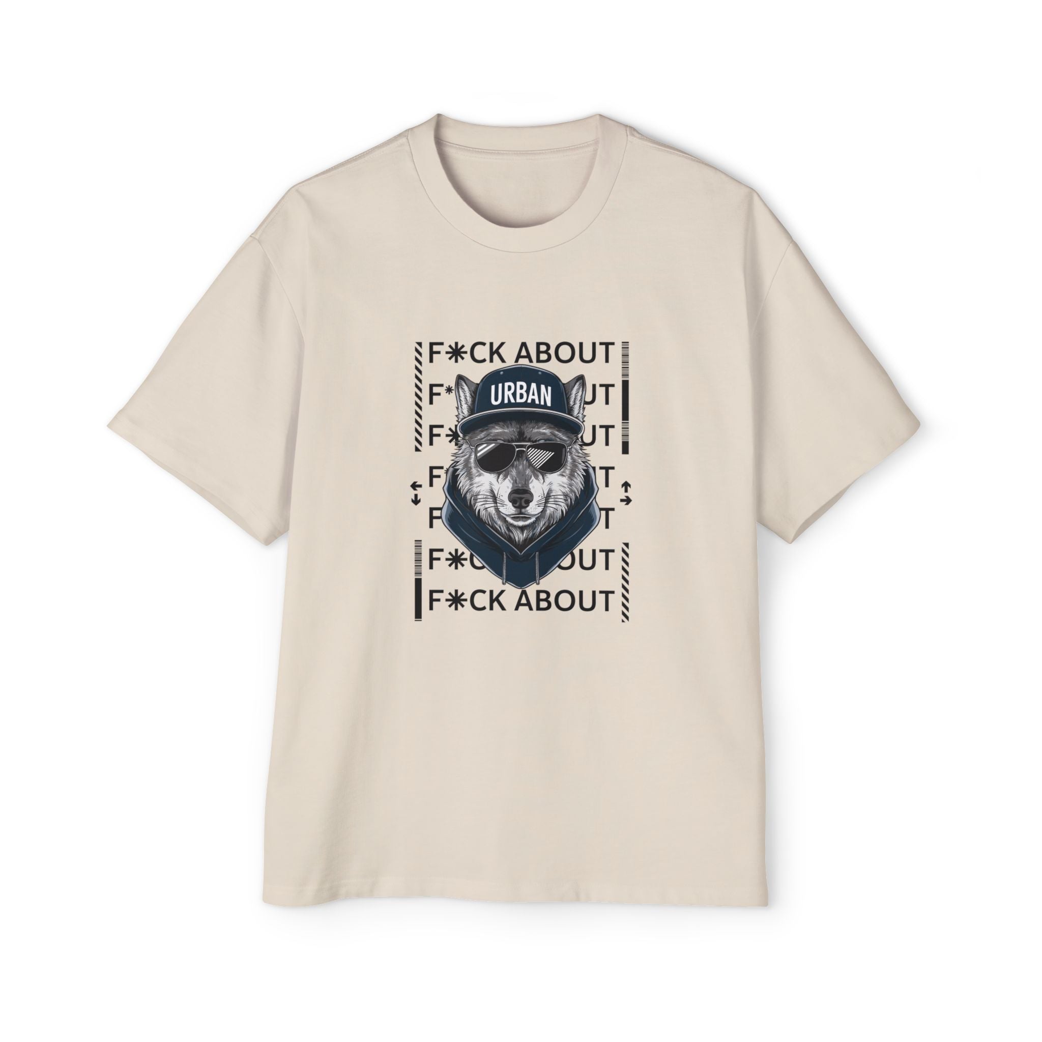 Urban Graphic Oversized Tee - Bold Statement T-Shirt
