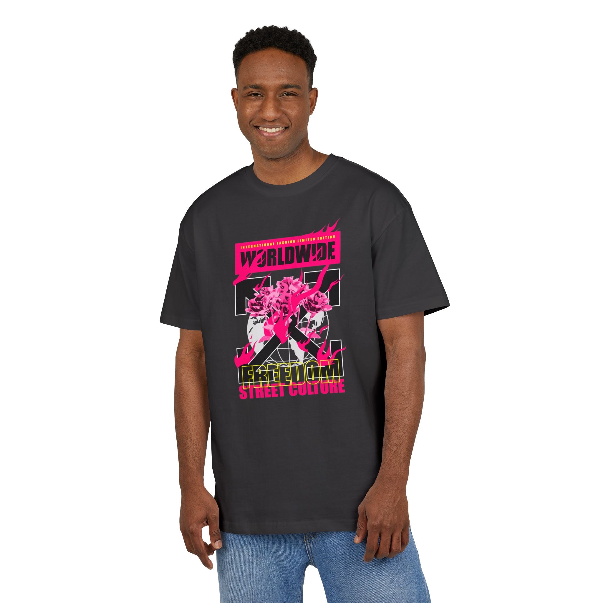 Worldwide Freedom Street Unisex Heavy Oversize Tee