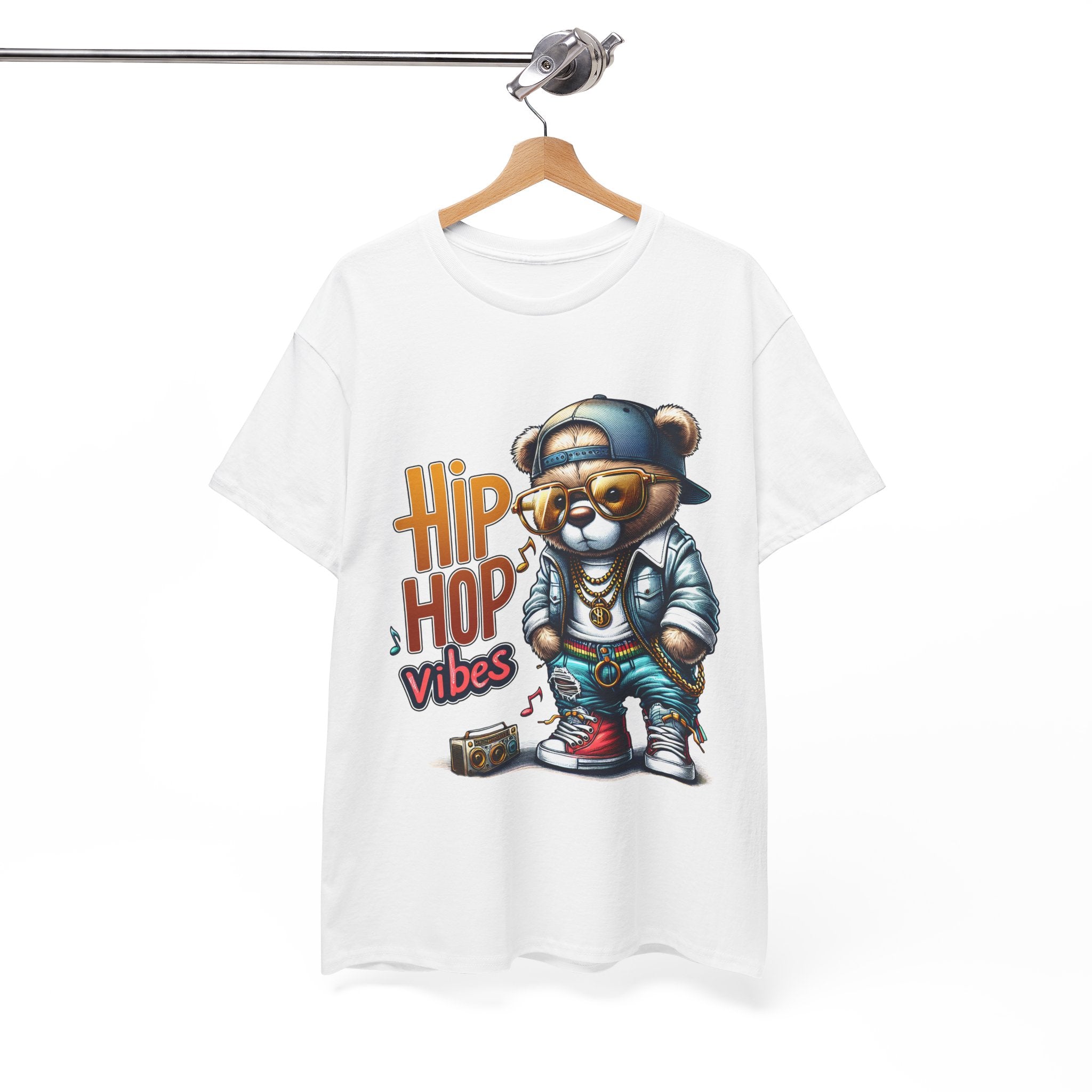 Hip Hop Vibes Unisex Heavy Cotton Tee