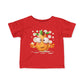 Cute Pineapple Cartoon Infant Tee - Fun Bright Jersey Shirt for Kids