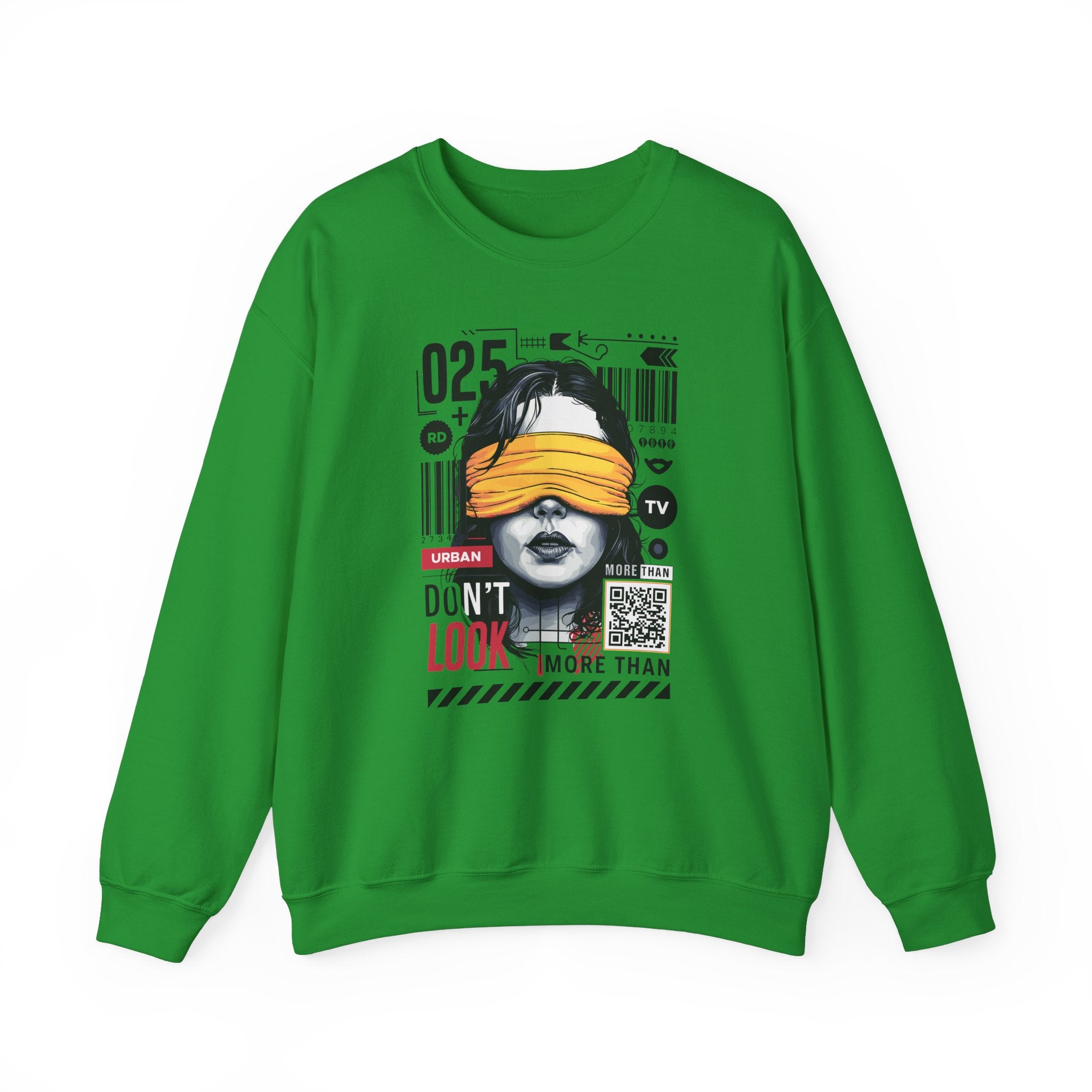 Urban Don’t Look Crewneck Sweatshirt - Unisex Heavy Blend™