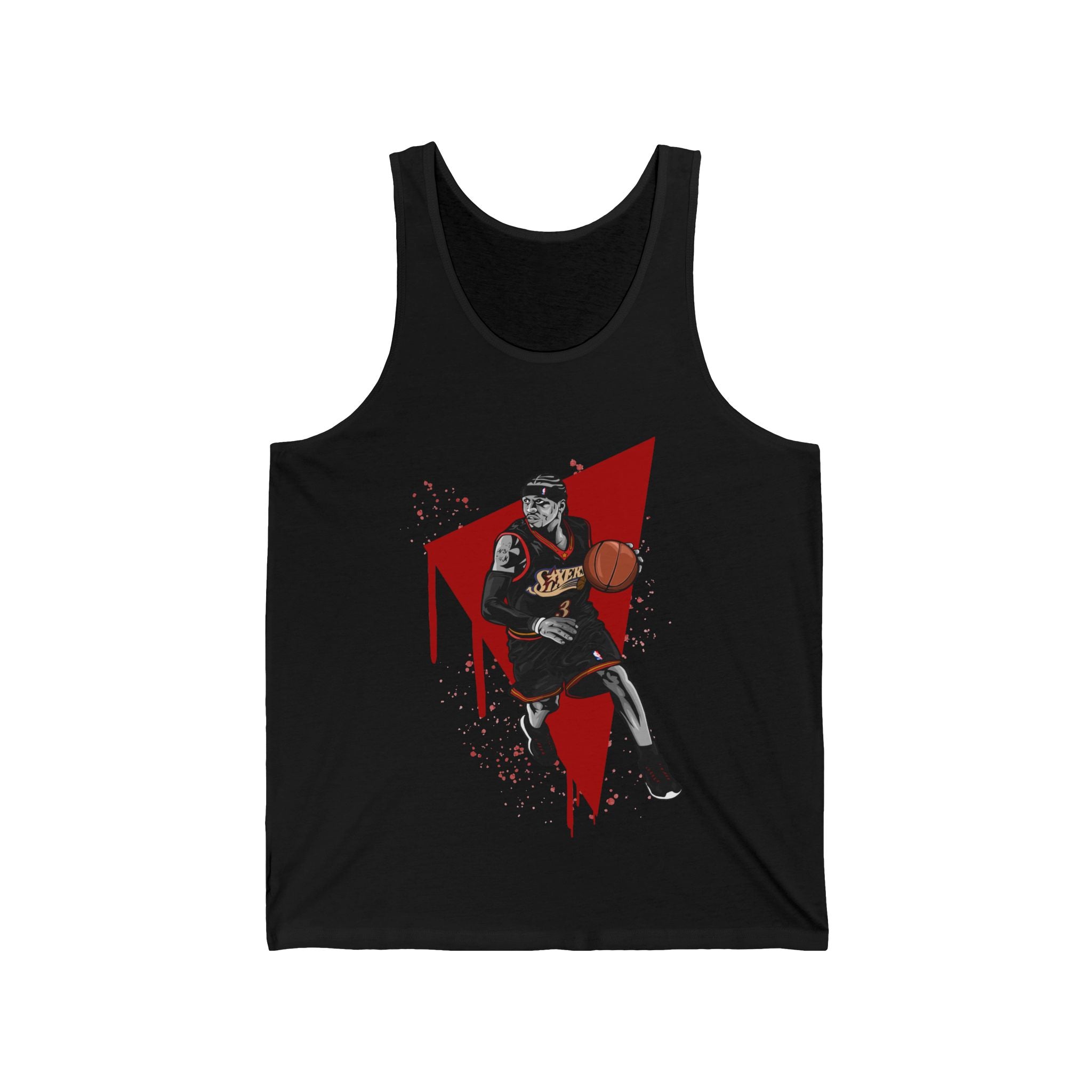 A Iverson Cool Basketball Jersey Tank Top