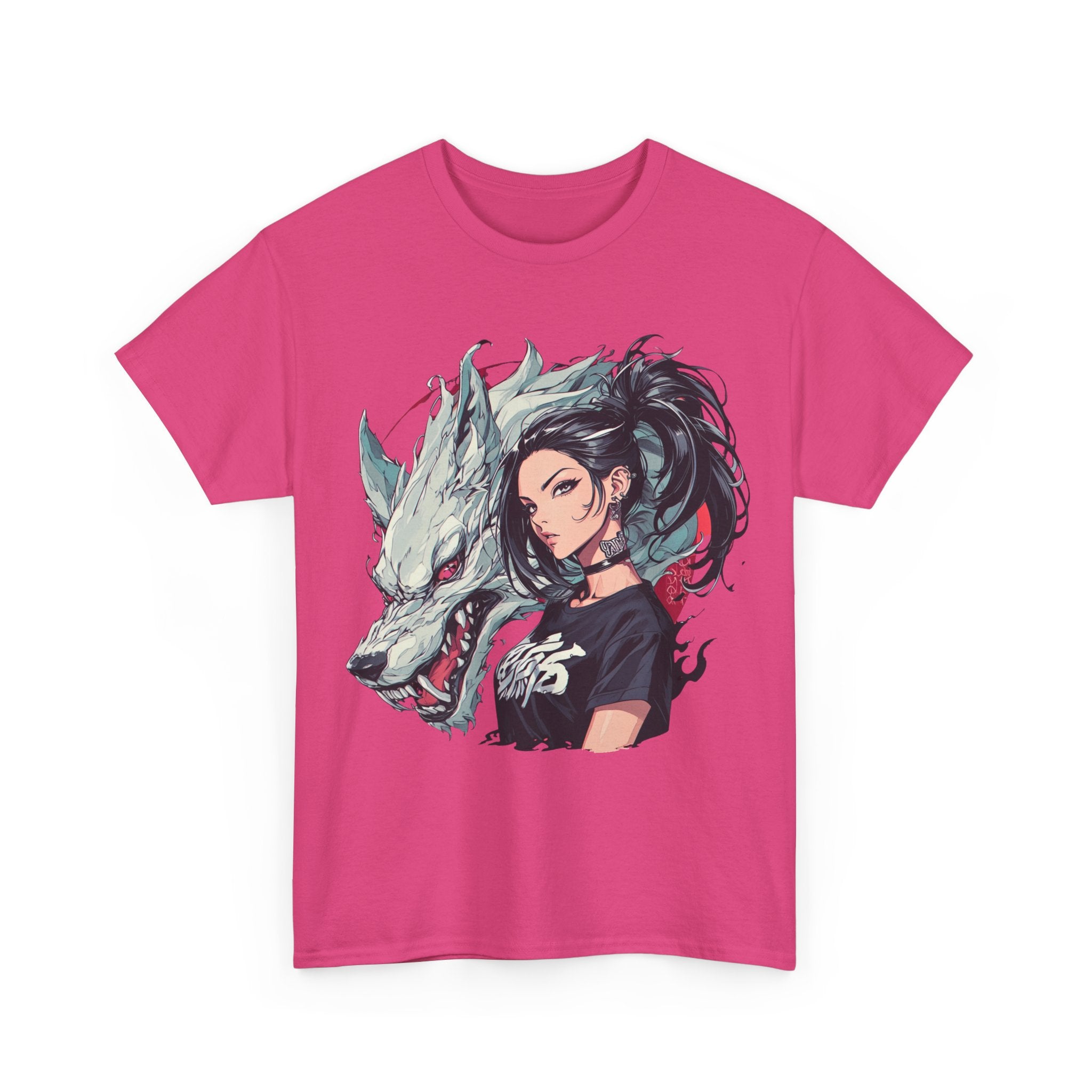 Anime Gangsta Wolf Princess Unisex Heavy Cotton Tee