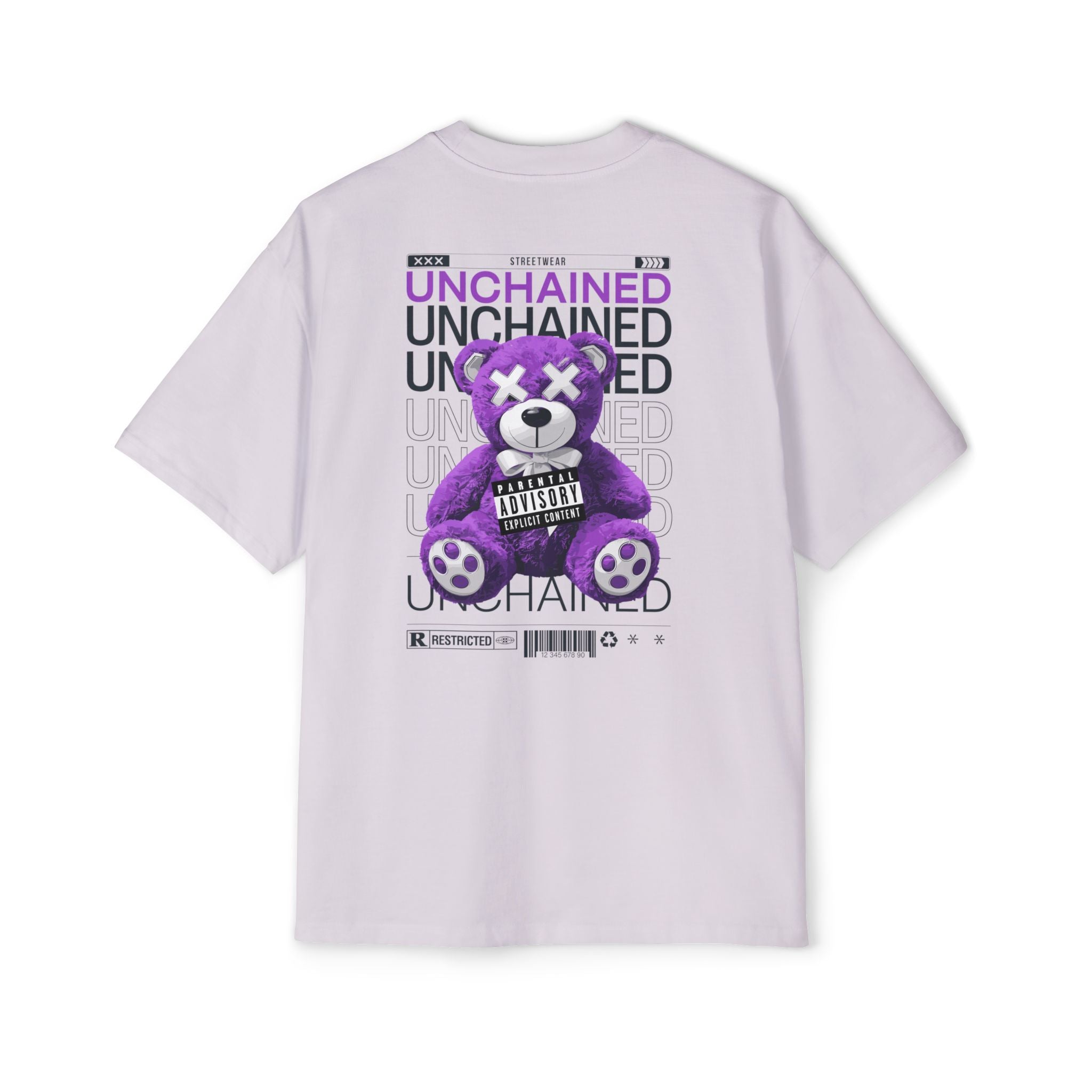 Unchained Bear Graphic Tee - Oversized Streetwear T-Shirt