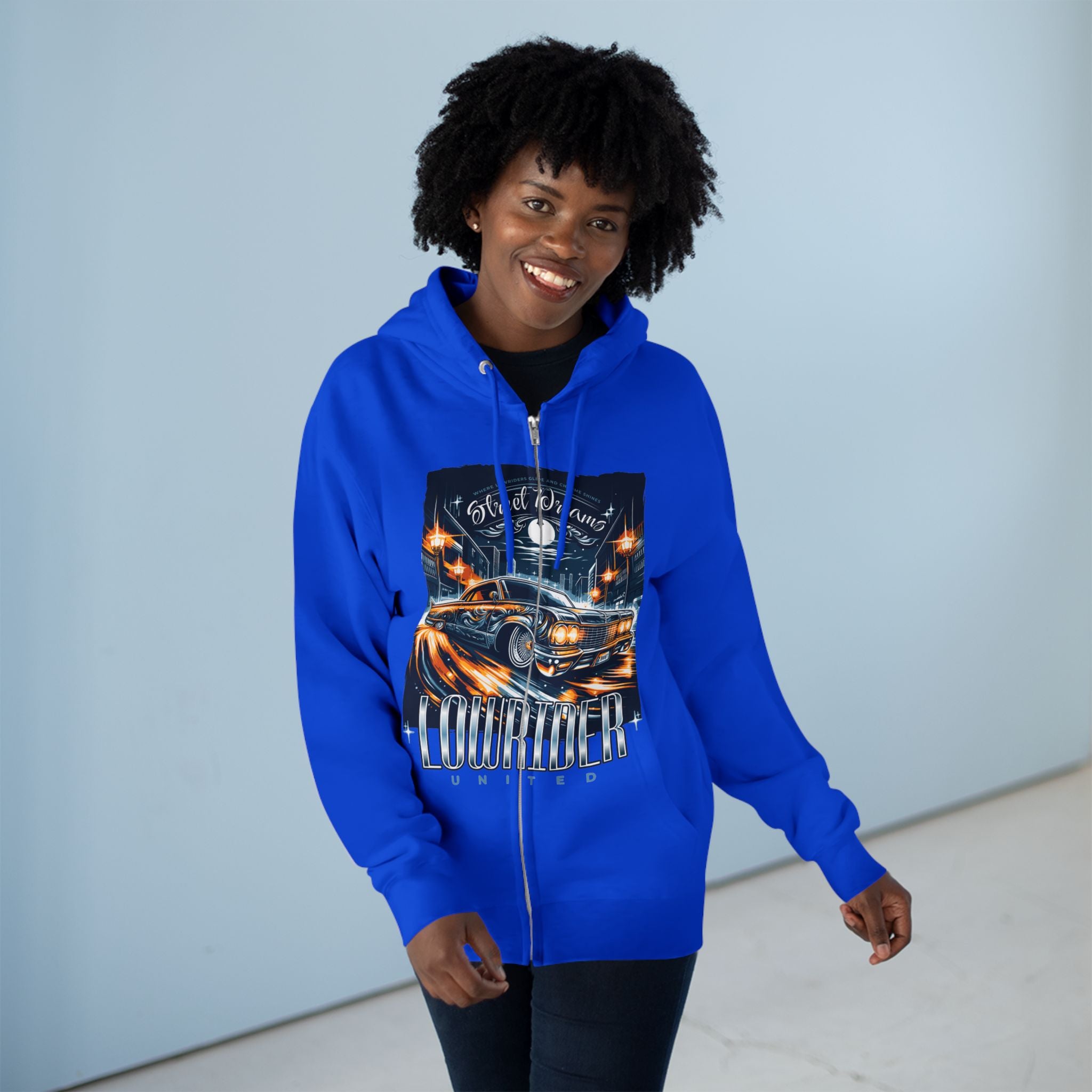 Street Dreams Cool Rider Unisex Zip Hoodie - Street Dreams Graphic