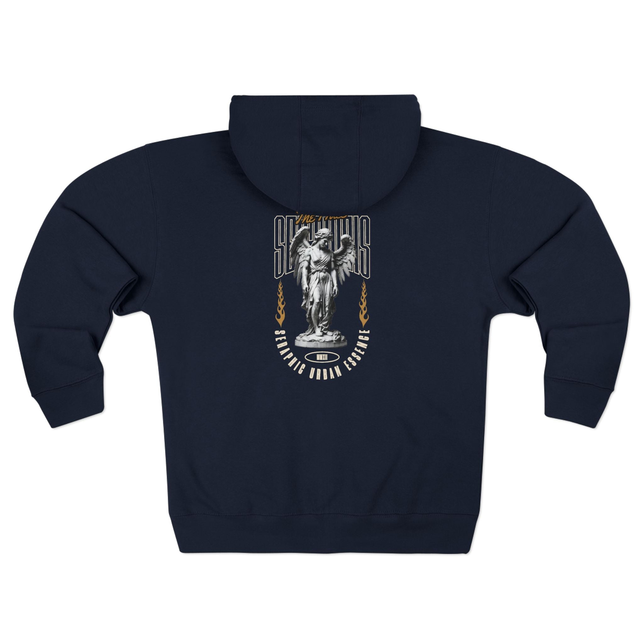 Urban Athletic Vintage Graphic Unisex Zip Hoodie - Perfect for Everyday Comfort & Style