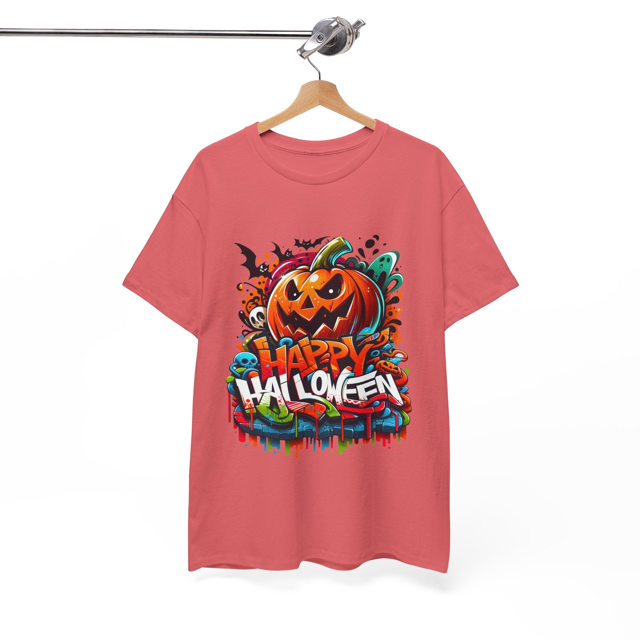 Happy Halloween Unisex Heavy Cotton Tee