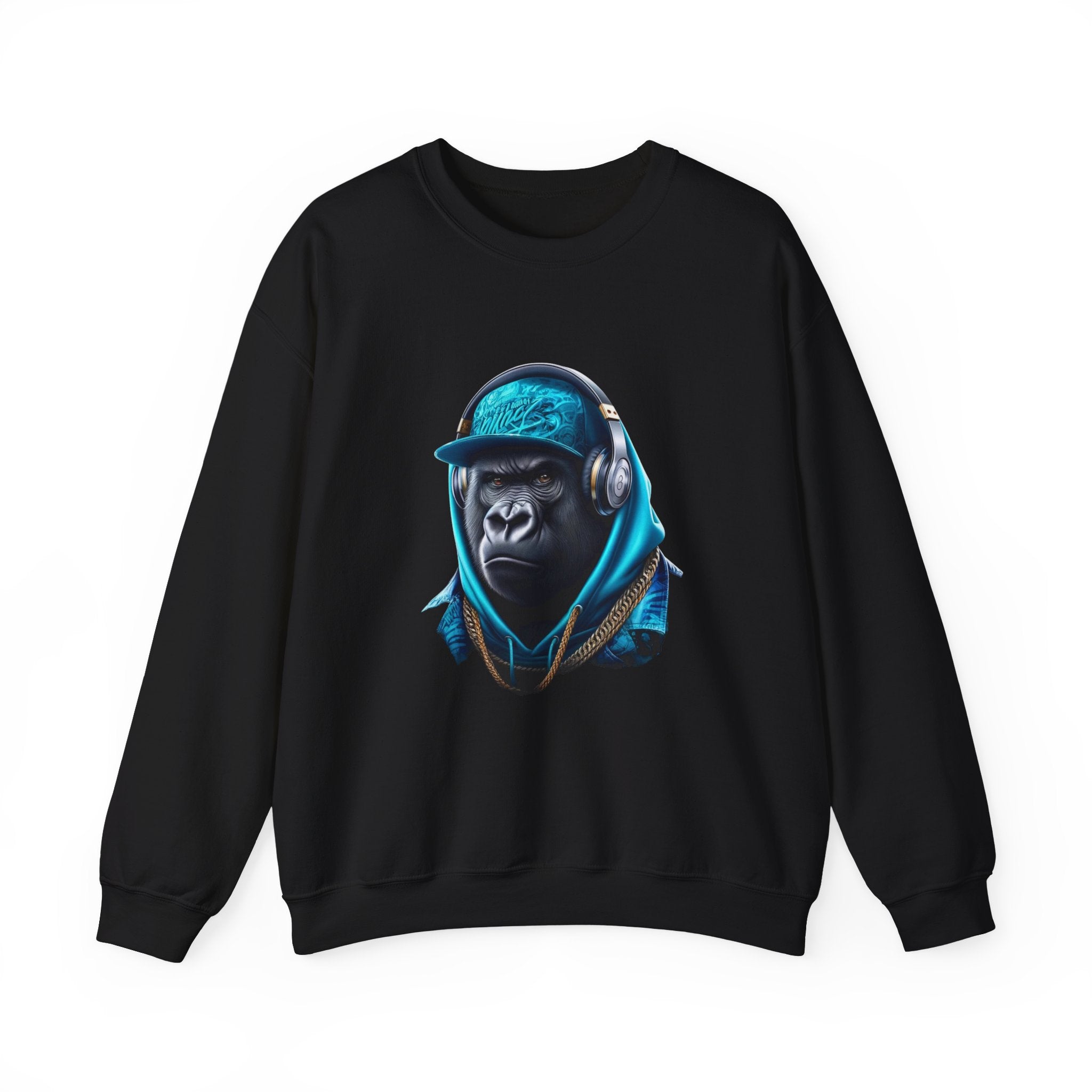 Urban Vibe Gorilla Crewneck Sweatshirt - Streetwear Style for Trendsetters