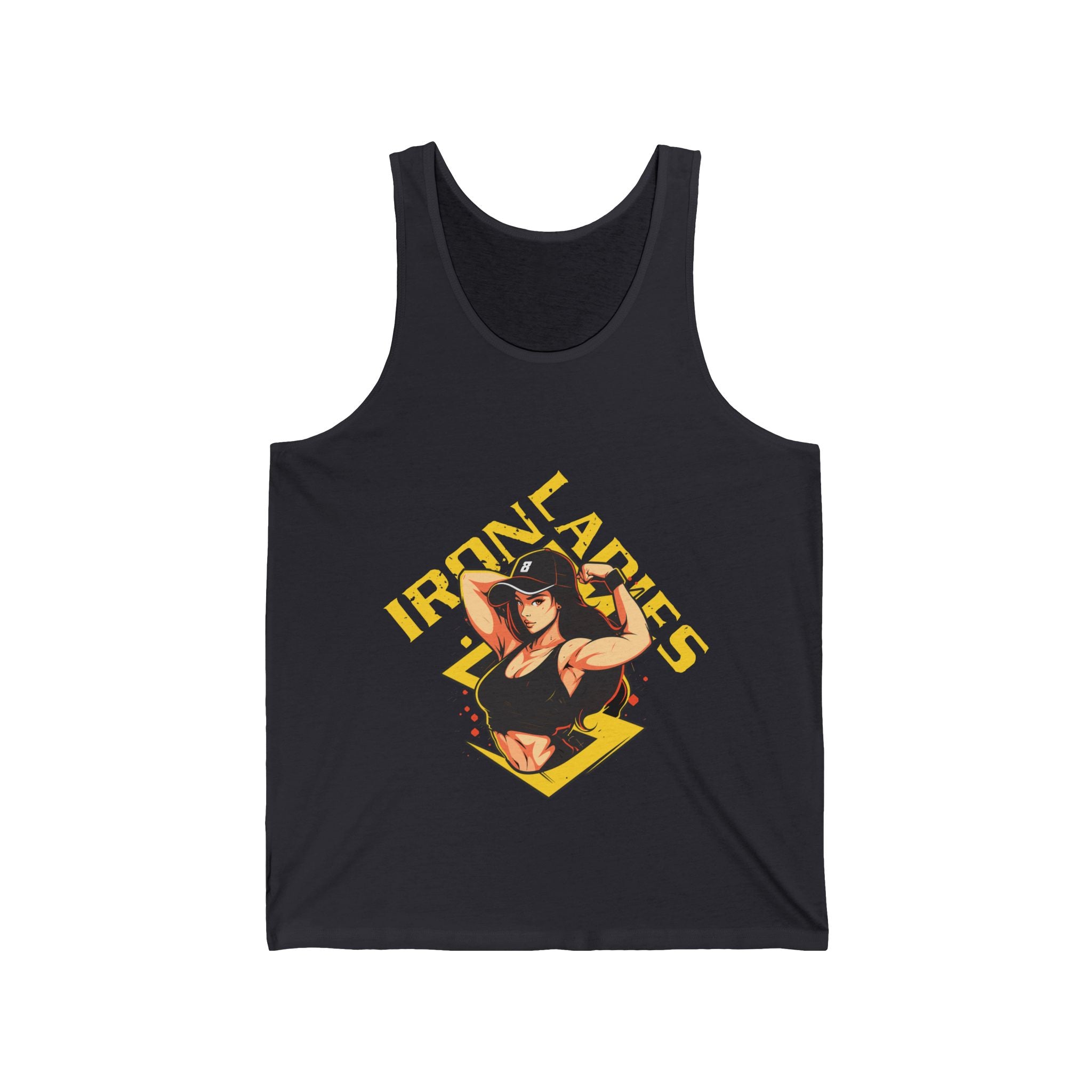 Iron Ladies Unisex Jersey Tank - Empowering Workout Apparel