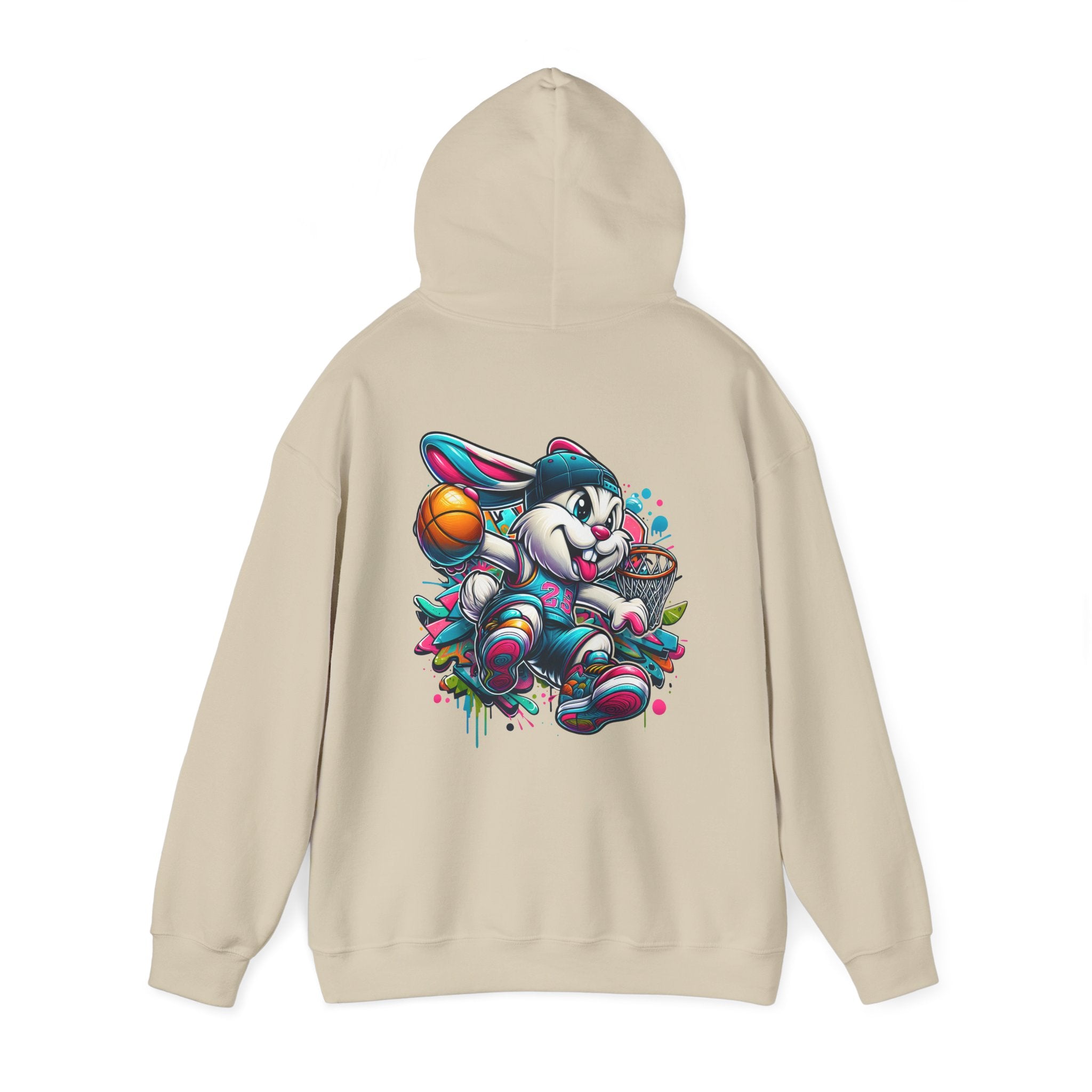 Basketball Bunny Boy Unisex Hoodie