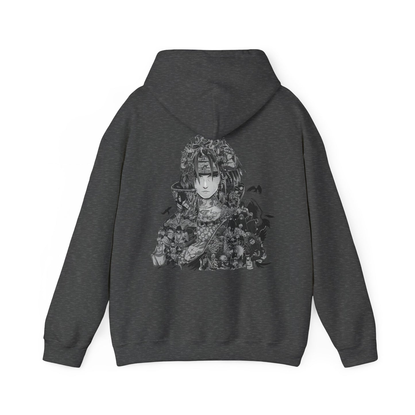 Anime-Inspired Unisex Heavy Blend™ Hooded Sweatshirt - Bold Graphic Design for Fans