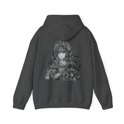 Anime-Inspired Unisex Heavy Blend™ Hooded Sweatshirt - Bold Graphic Design for Fans