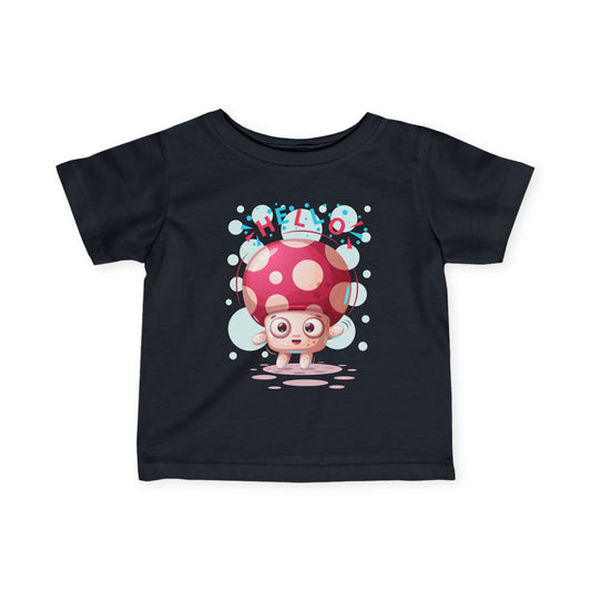 Cute Cartoon Mushroom Infant Tee - Hello Design