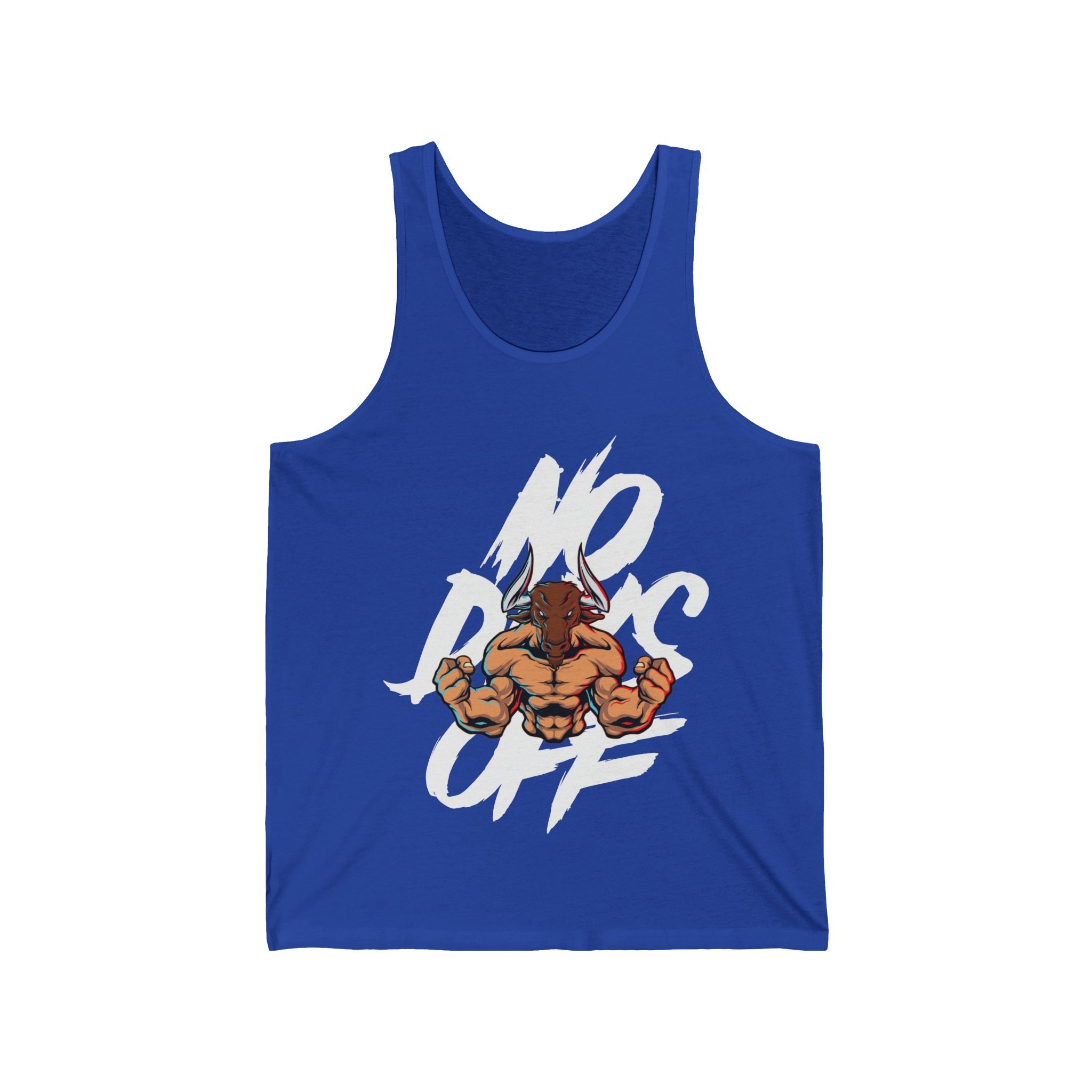 No Days Off Unisex Jersey Tank - Motivational Workout Apparel for Fitness Enthusiasts