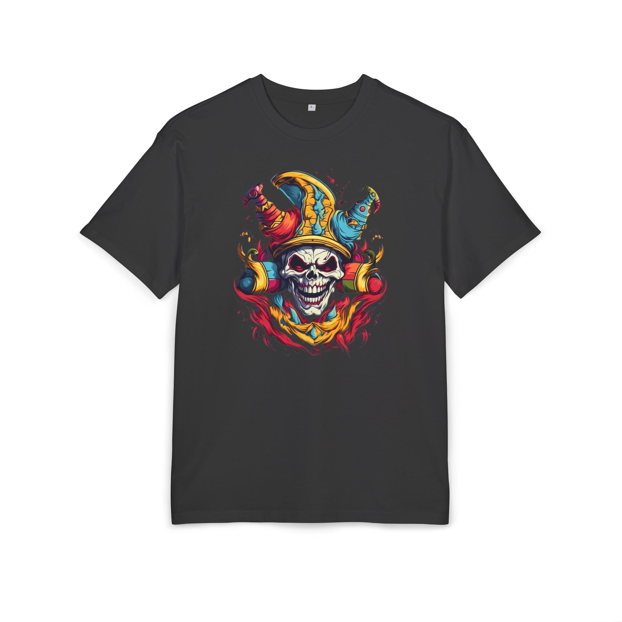 Clown Skull Unisex Heavy Oversize Tee