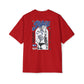 Heavy Oversized Tee with 'SAVAGE' Graphic - Streetwear Vibe
