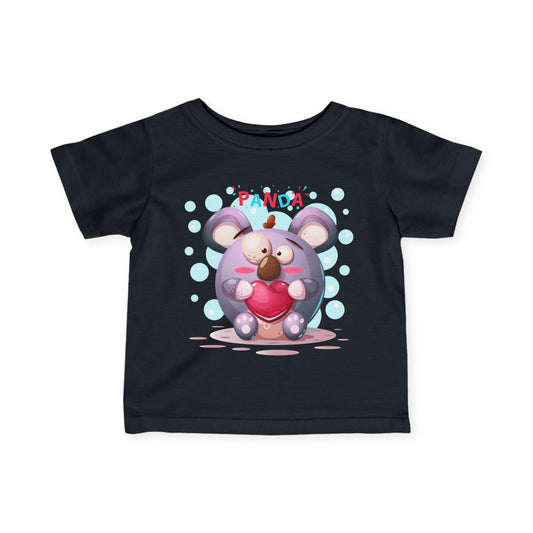 Cute Panda Infant Tee - Adorable Baby T-Shirt for Little Ones