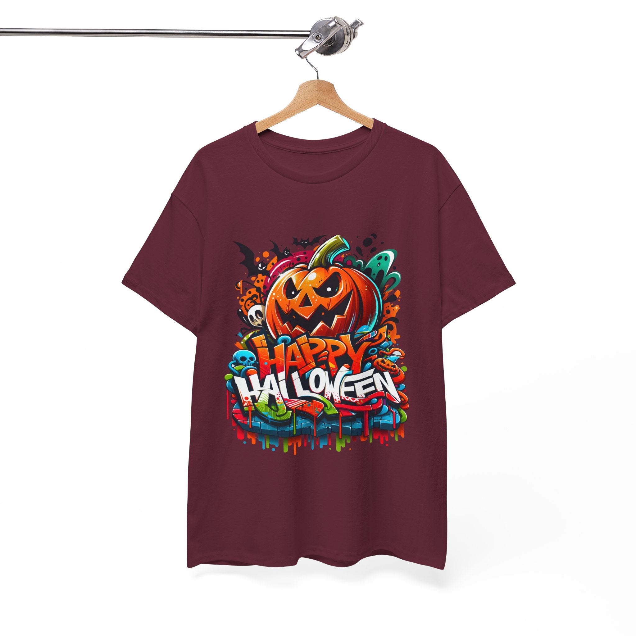 Happy Halloween Unisex Heavy Cotton Tee