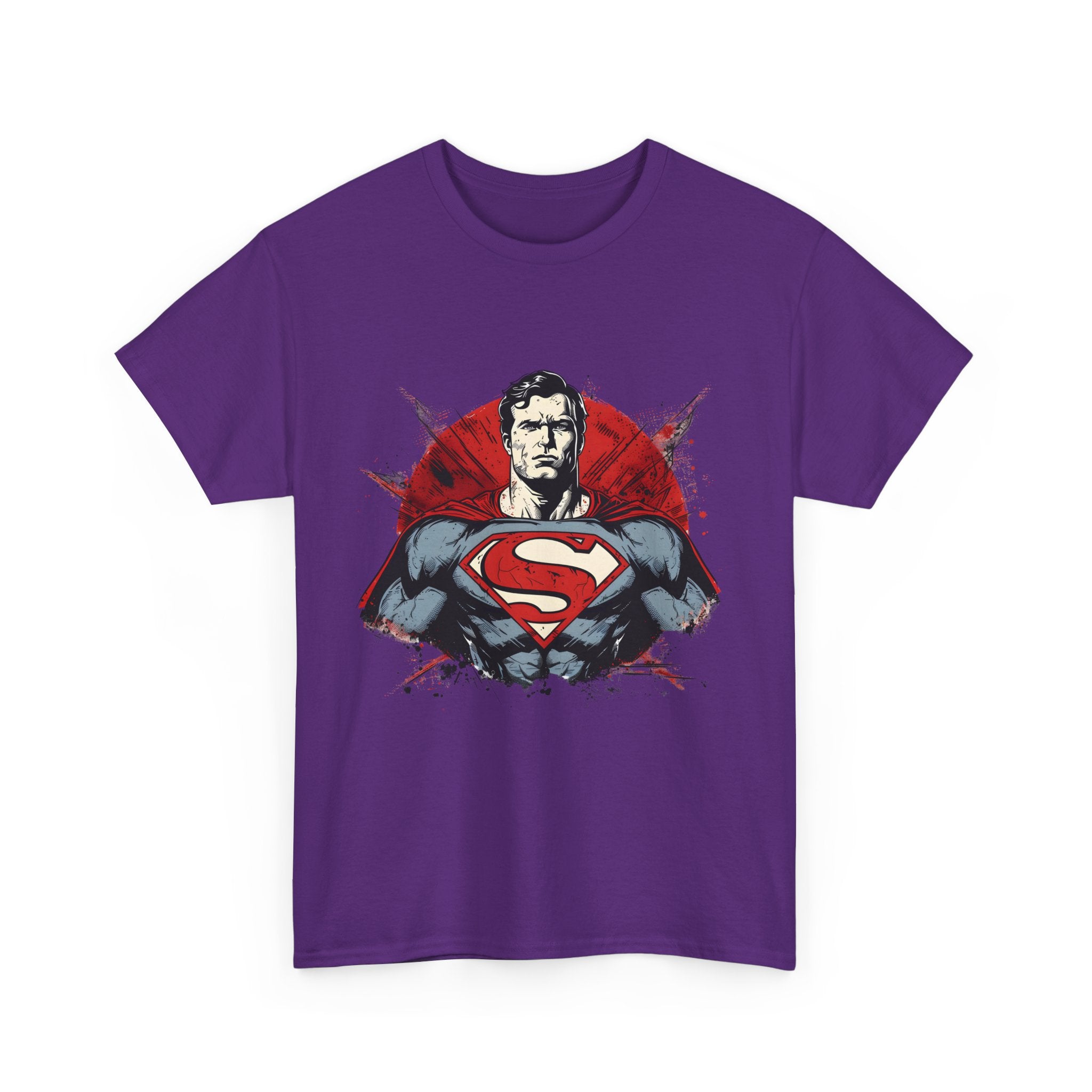 Superhero Superman Unisex Heavy Cotton Tee