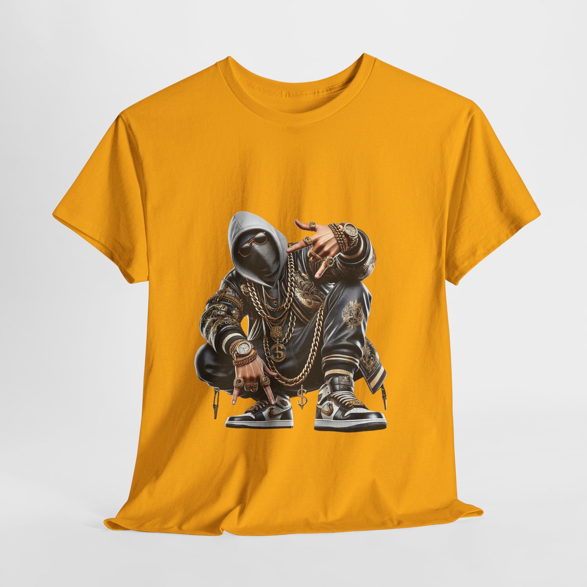 Urban Streetwear Tee with Graffiti Design