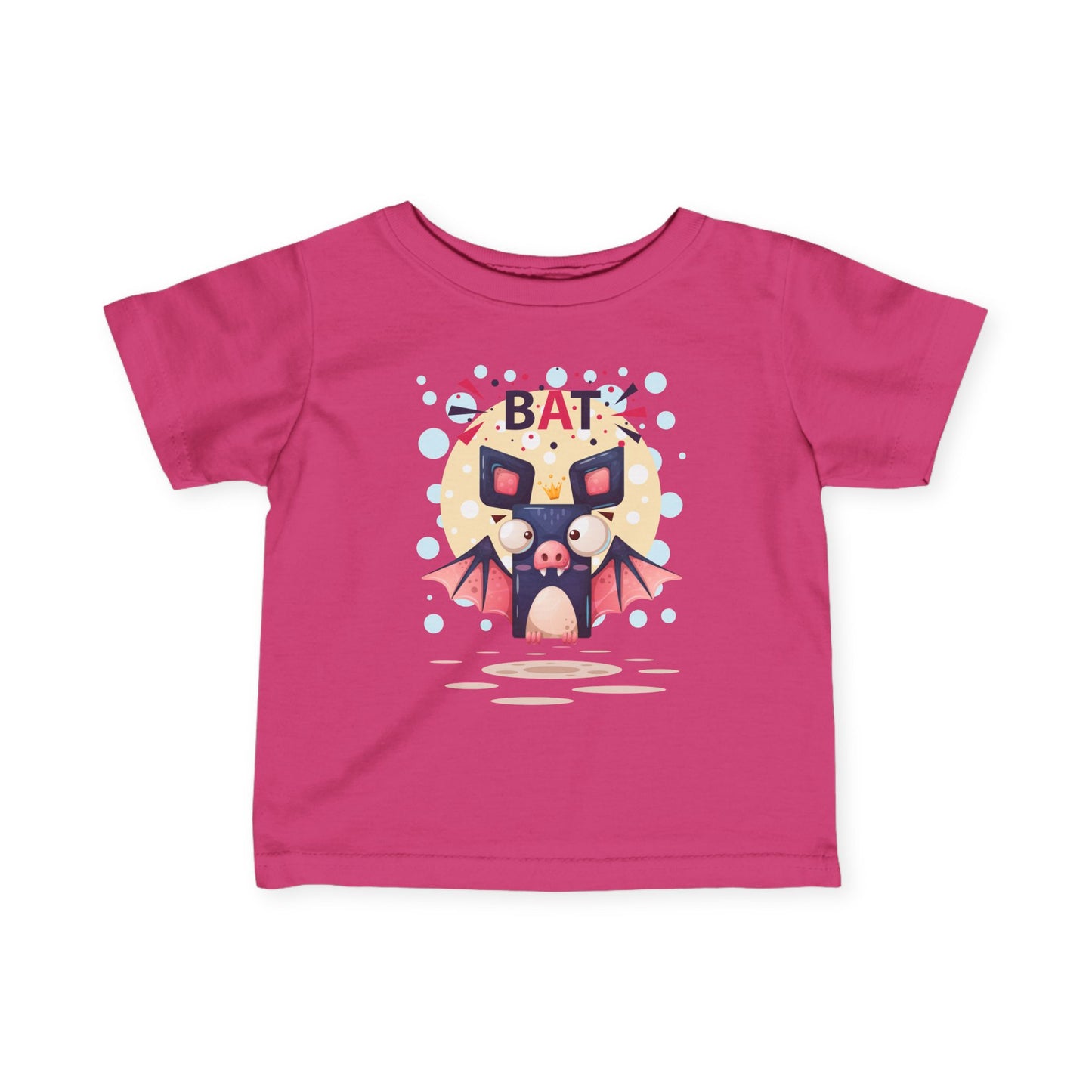 Cute Bat Infant T-Shirt – Adorable Halloween Tee for Little Ones