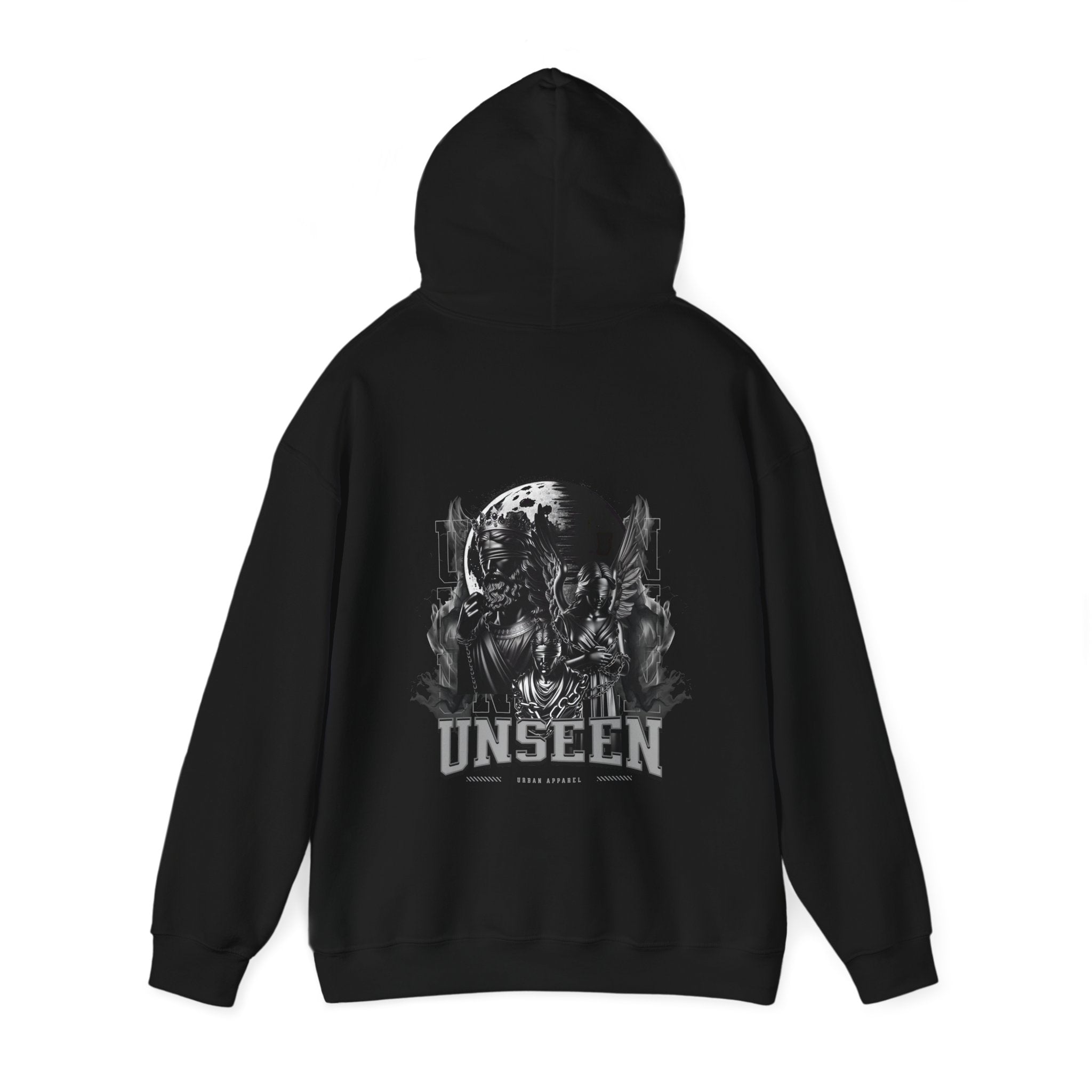 Unseen Unisex Heavy Blend™ Cthulhu Graphic Hoodie - Perfect for Sci-Fi Fans