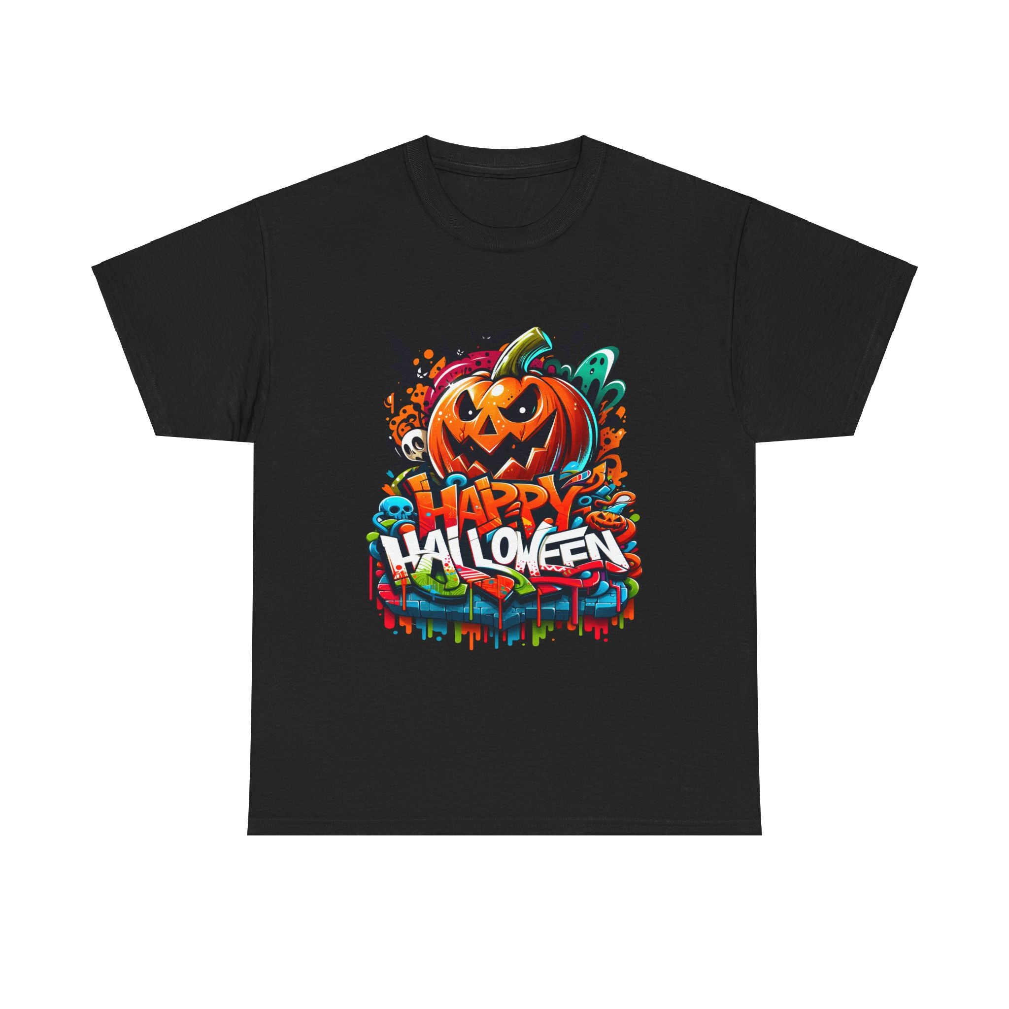 Happy Halloween Unisex Heavy Cotton Tee