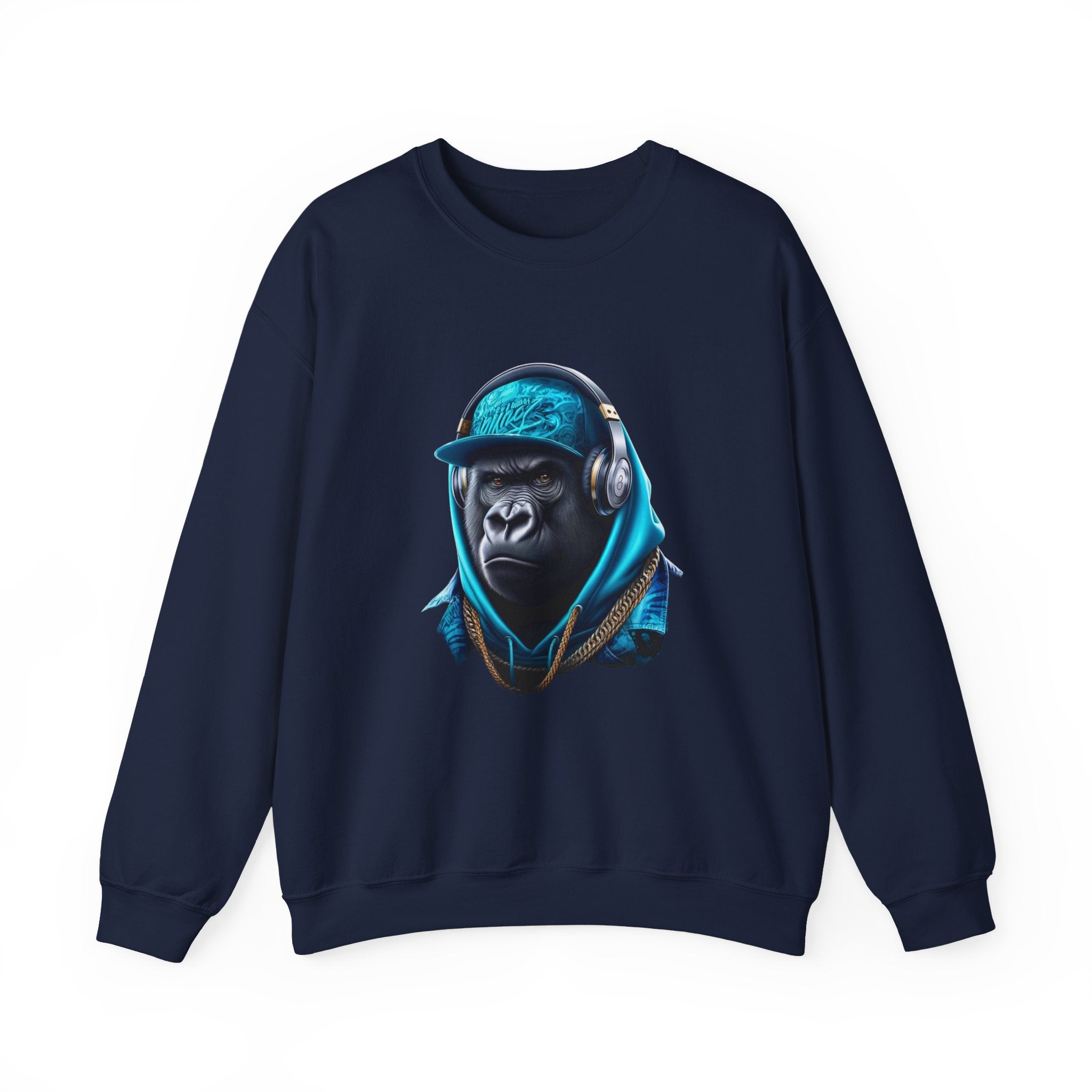 Urban Vibe Gorilla Crewneck Sweatshirt - Streetwear Style for Trendsetters