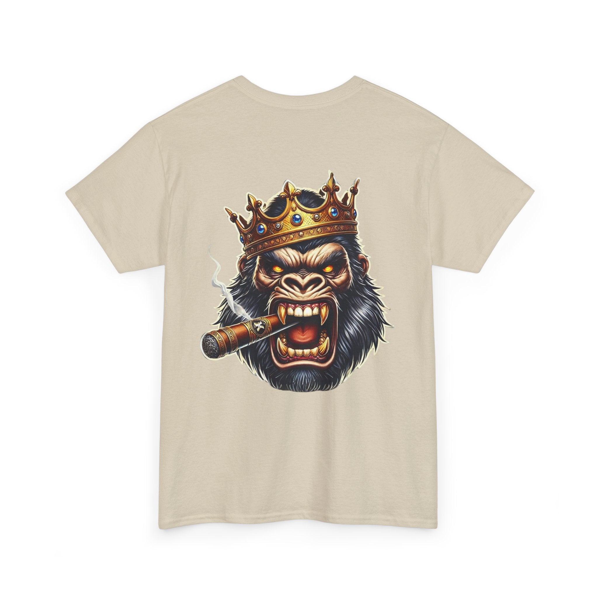 Angry Gorilla King Unisex Heavy Cotton Tee