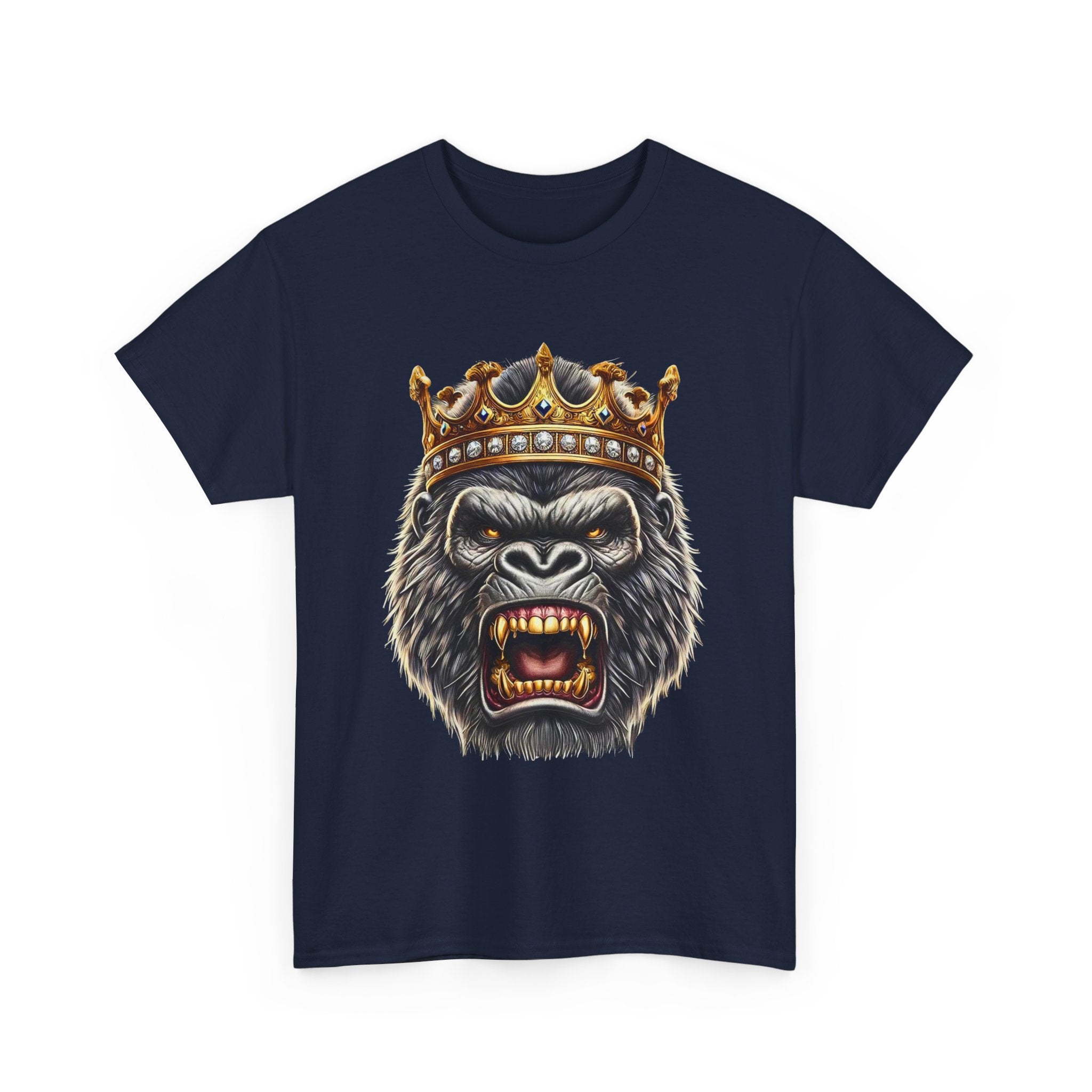 Angry Gorilla King Unisex Heavy Cotton Tee