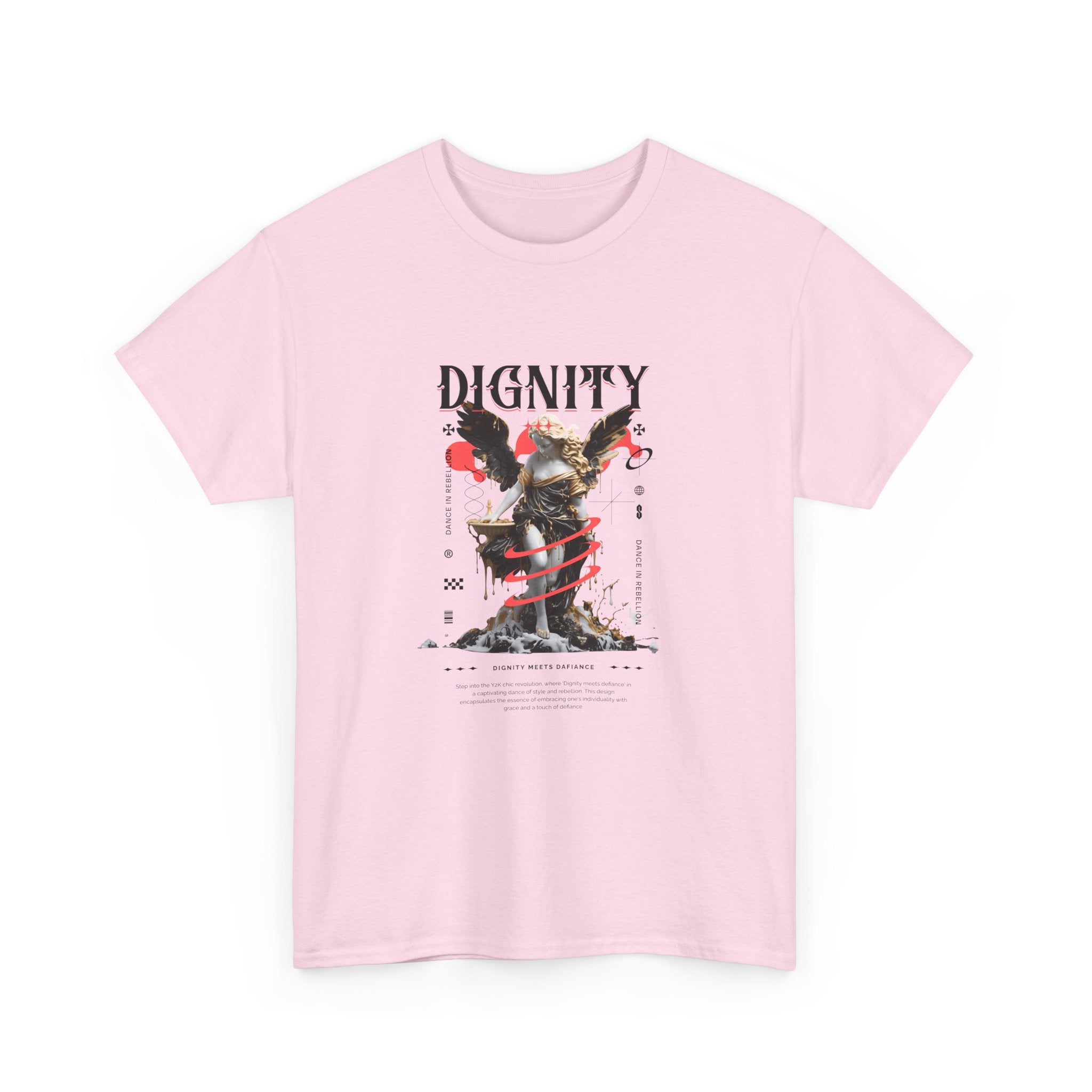 Dignity Graphic Unisex Heavy Cotton Tee - Bold Art for Self-Expression