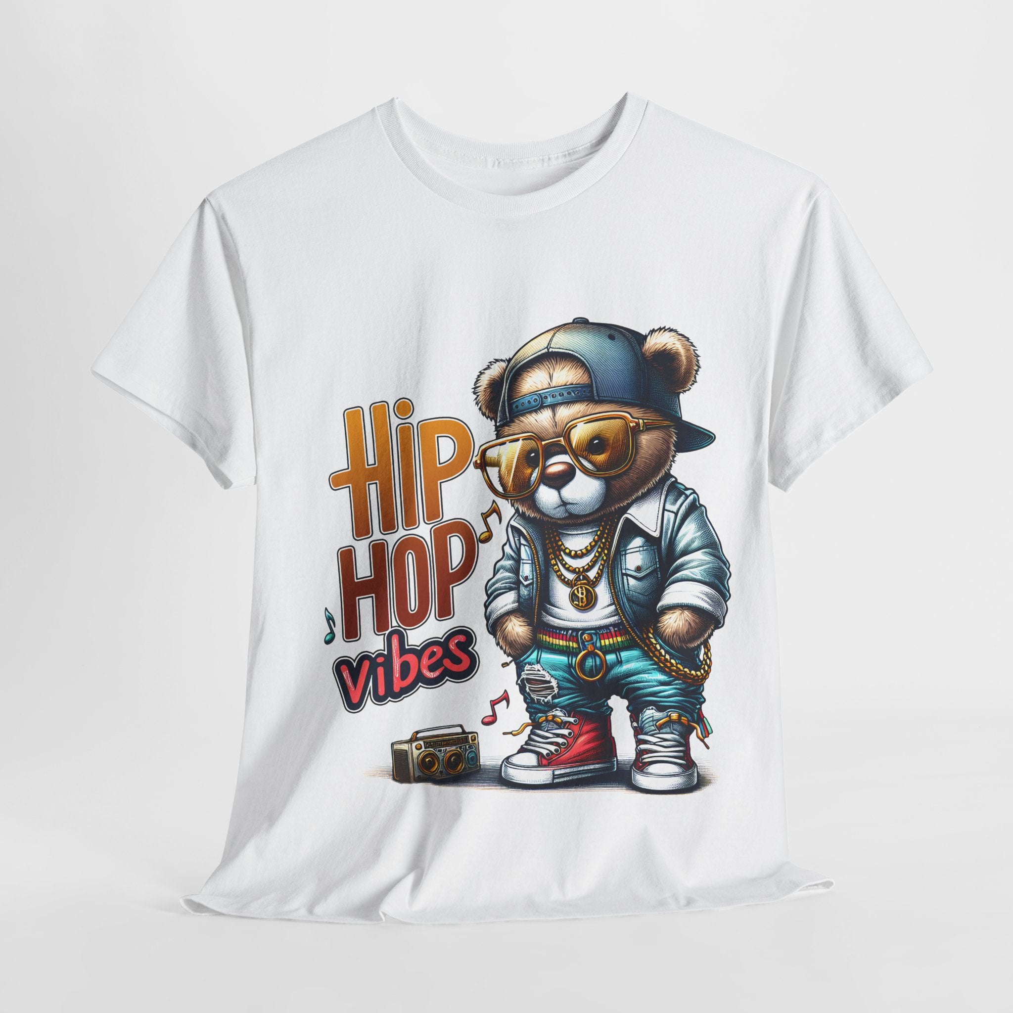 Hip Hop Vibes Unisex Heavy Cotton Tee