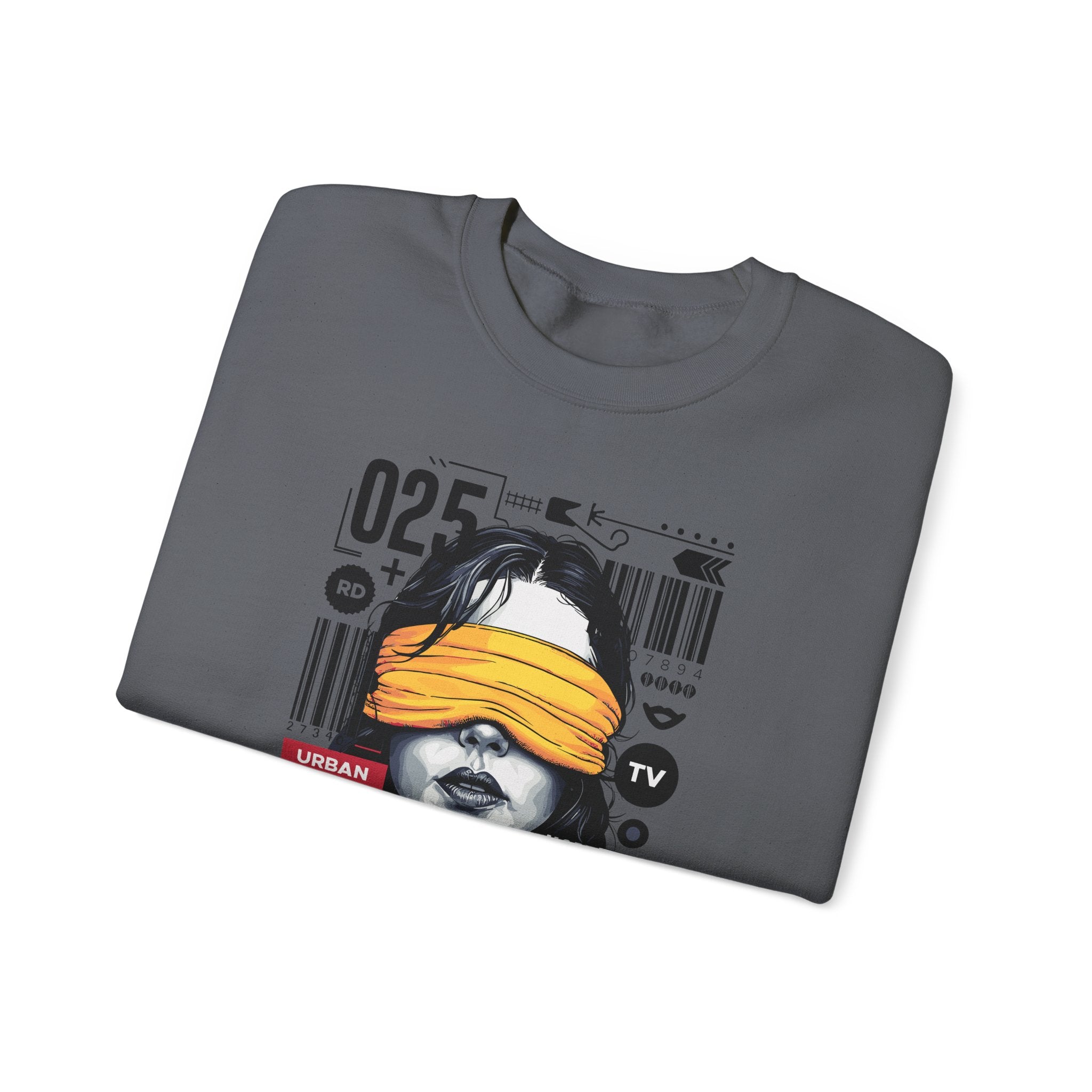 Urban Don’t Look Crewneck Sweatshirt - Unisex Heavy Blend™