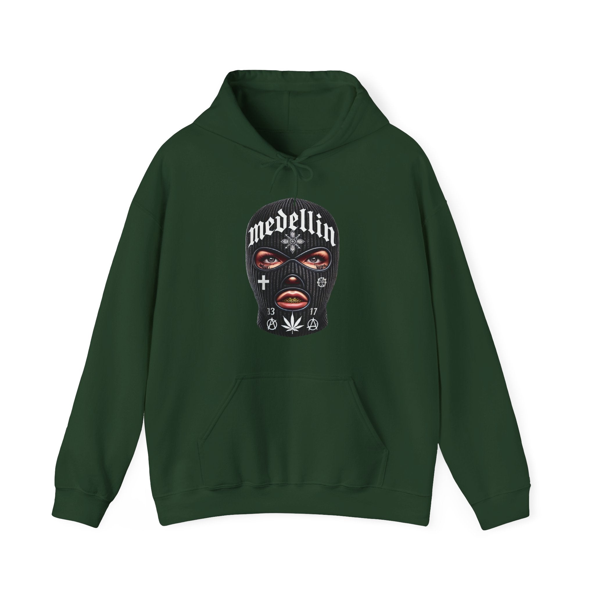 Anarchy Ski Mask Girl Unisex Hoodie