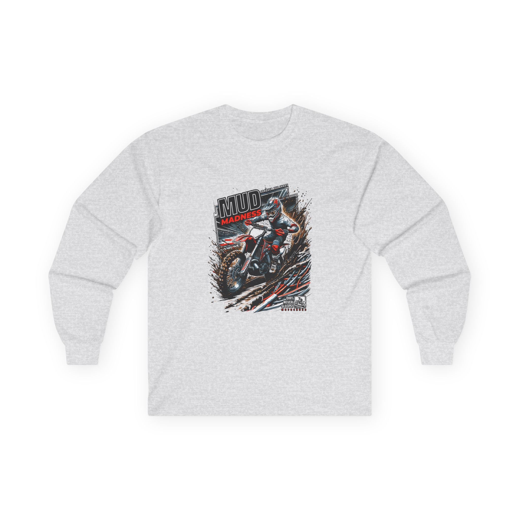 Mud Madness Long Sleeve Tee - Perfect for Outdoor Enthusiasts