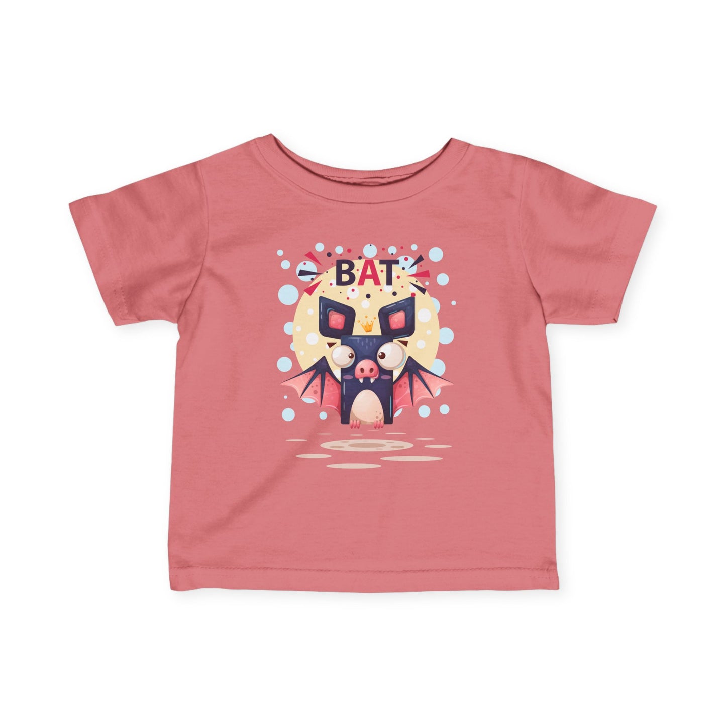 Cute Bat Infant T-Shirt – Adorable Halloween Tee for Little Ones