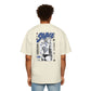Heavy Oversized Tee with 'SAVAGE' Graphic - Streetwear Vibe
