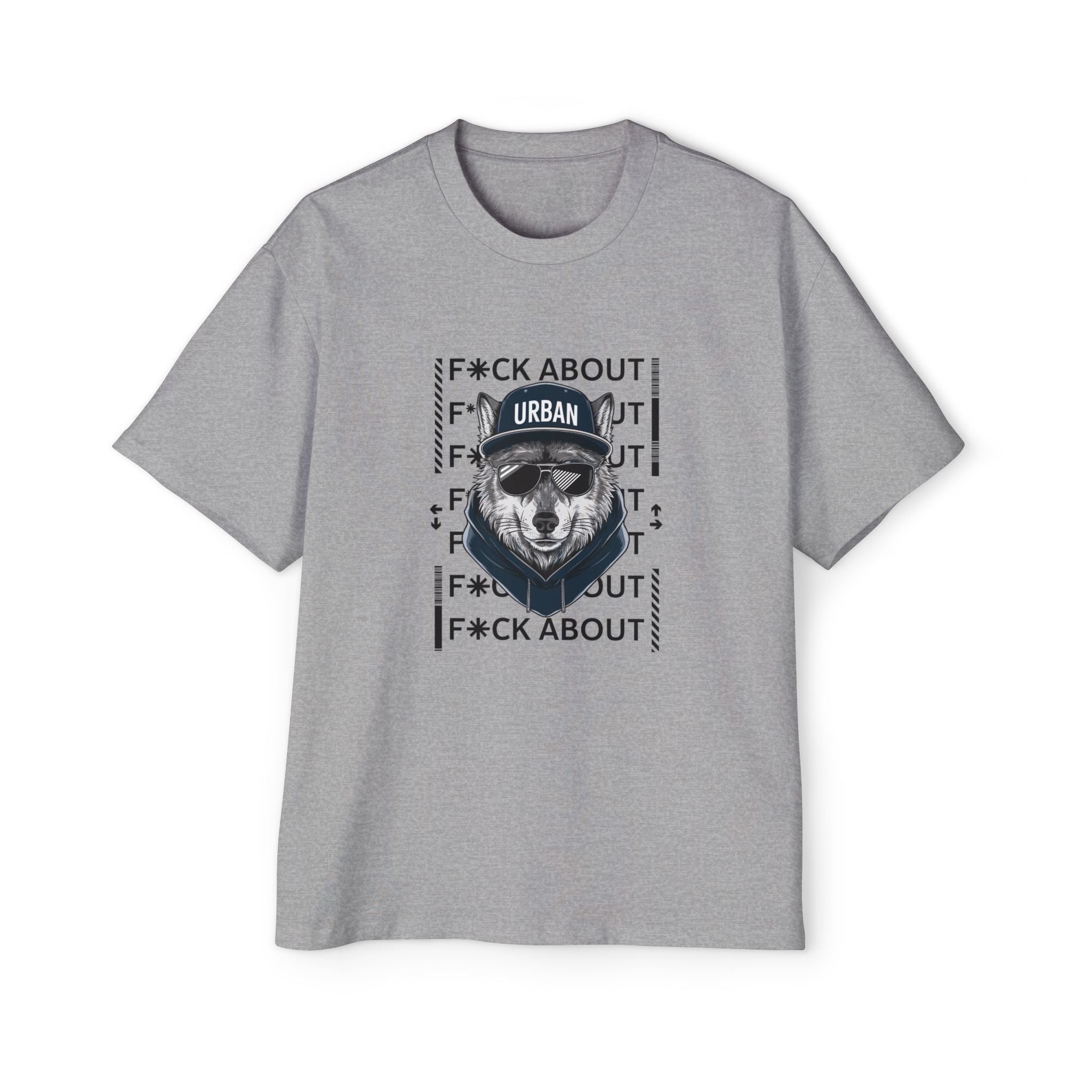 Urban Graphic Oversized Tee - Bold Statement T-Shirt