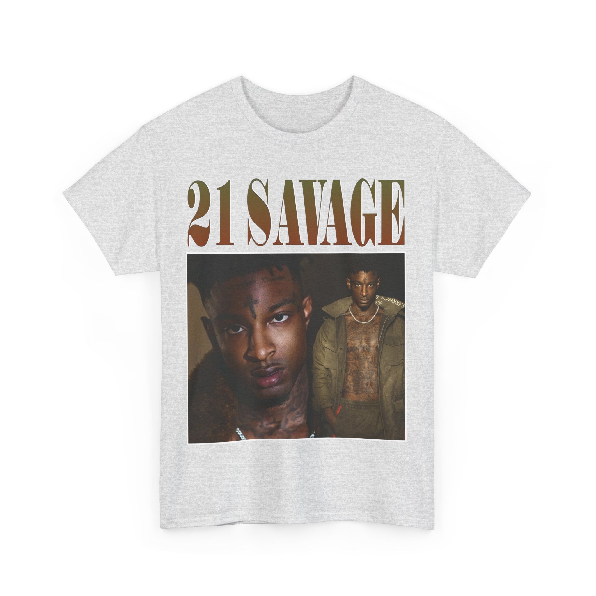 21 SAVAGE Unisex Heavy Cotton Tee