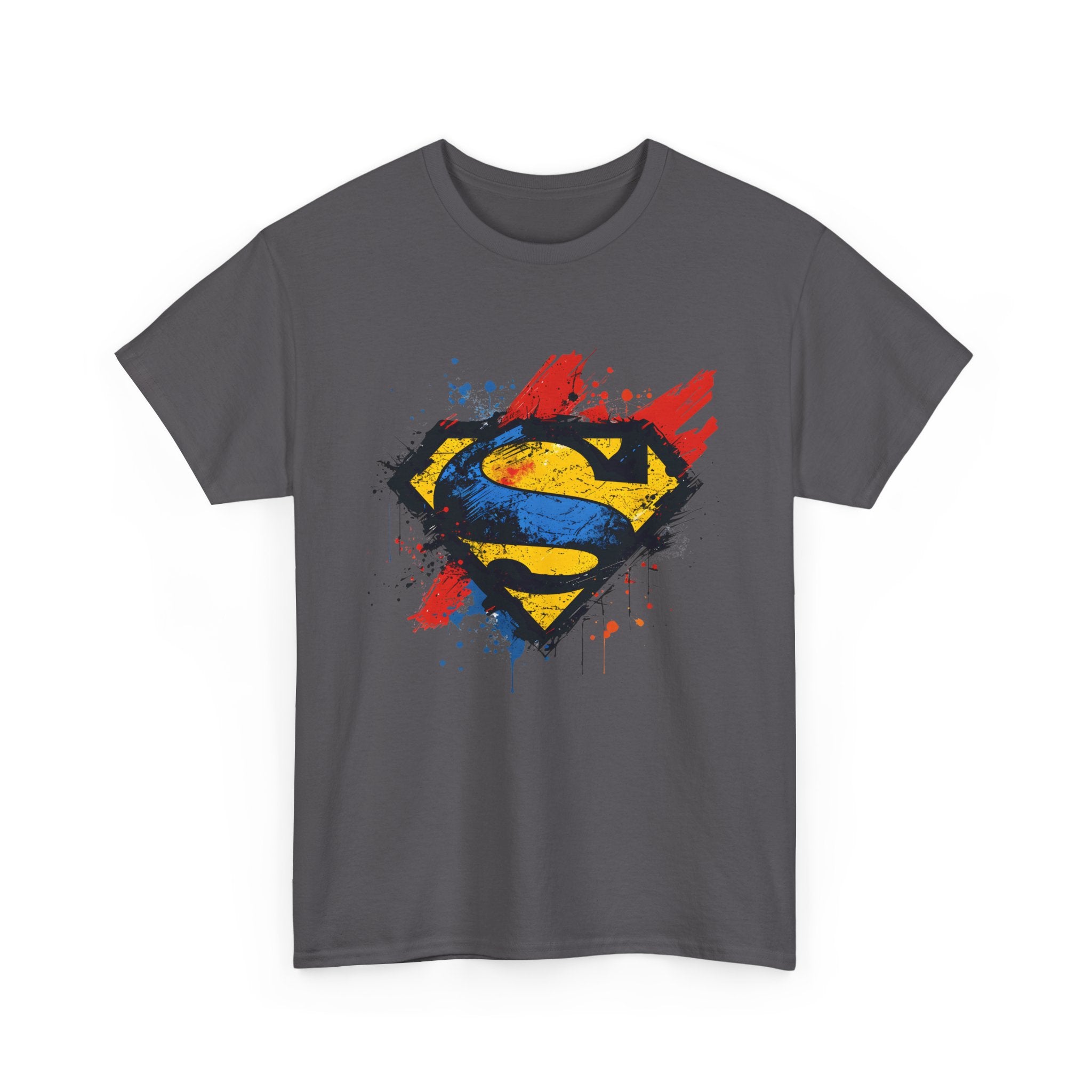 Superhero Superman Inspired Unisex Heavy Cotton Tee