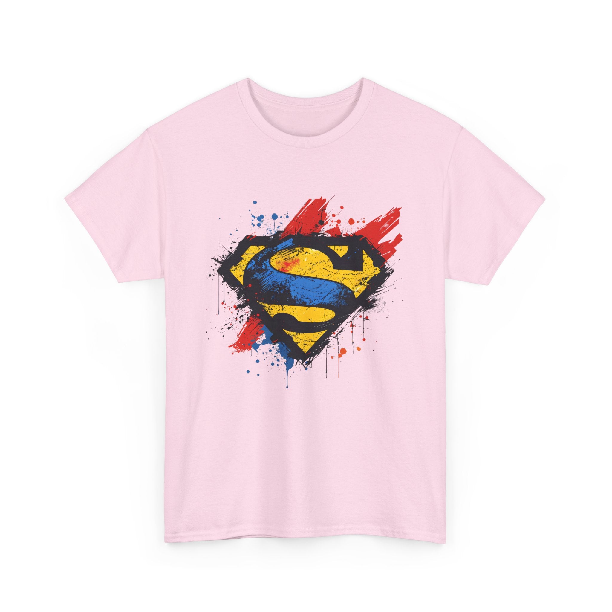 Superhero Superman Inspired Unisex Heavy Cotton Tee
