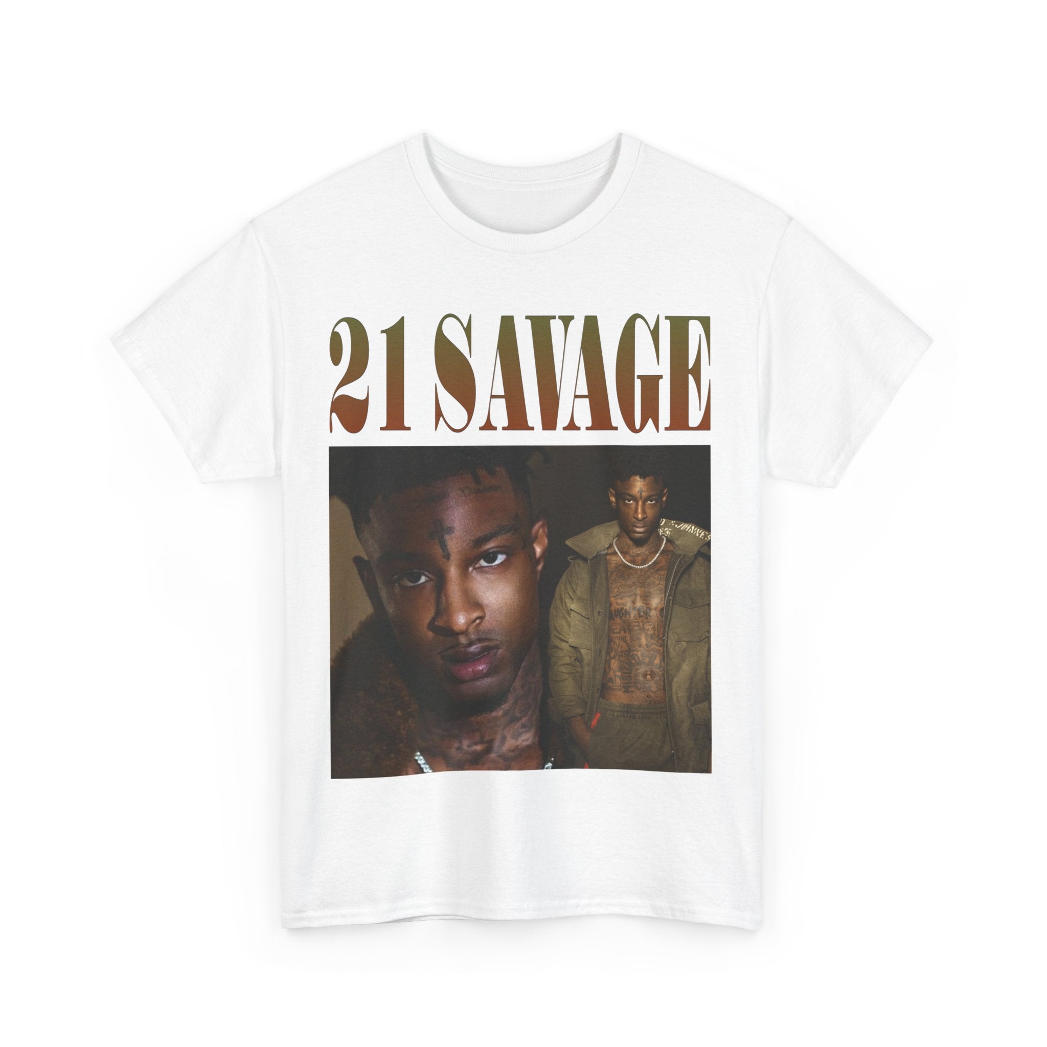 21 SAVAGE Unisex Heavy Cotton Tee