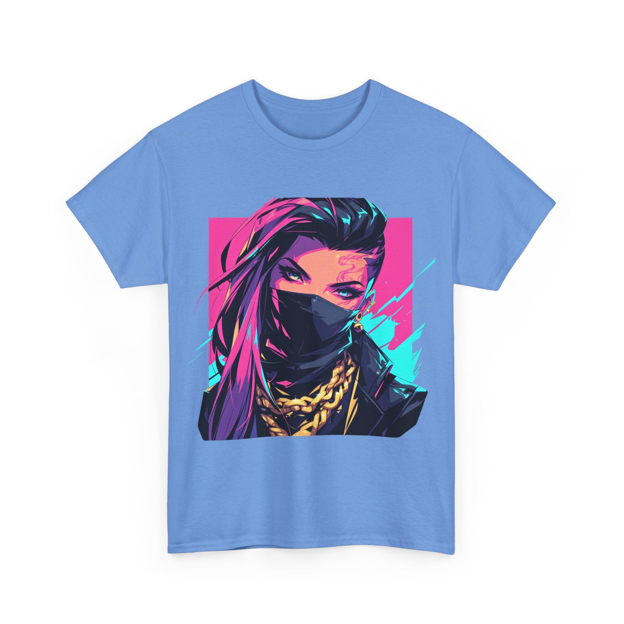 Anime Gangsta Girl Unisex Heavy Cotton Tee