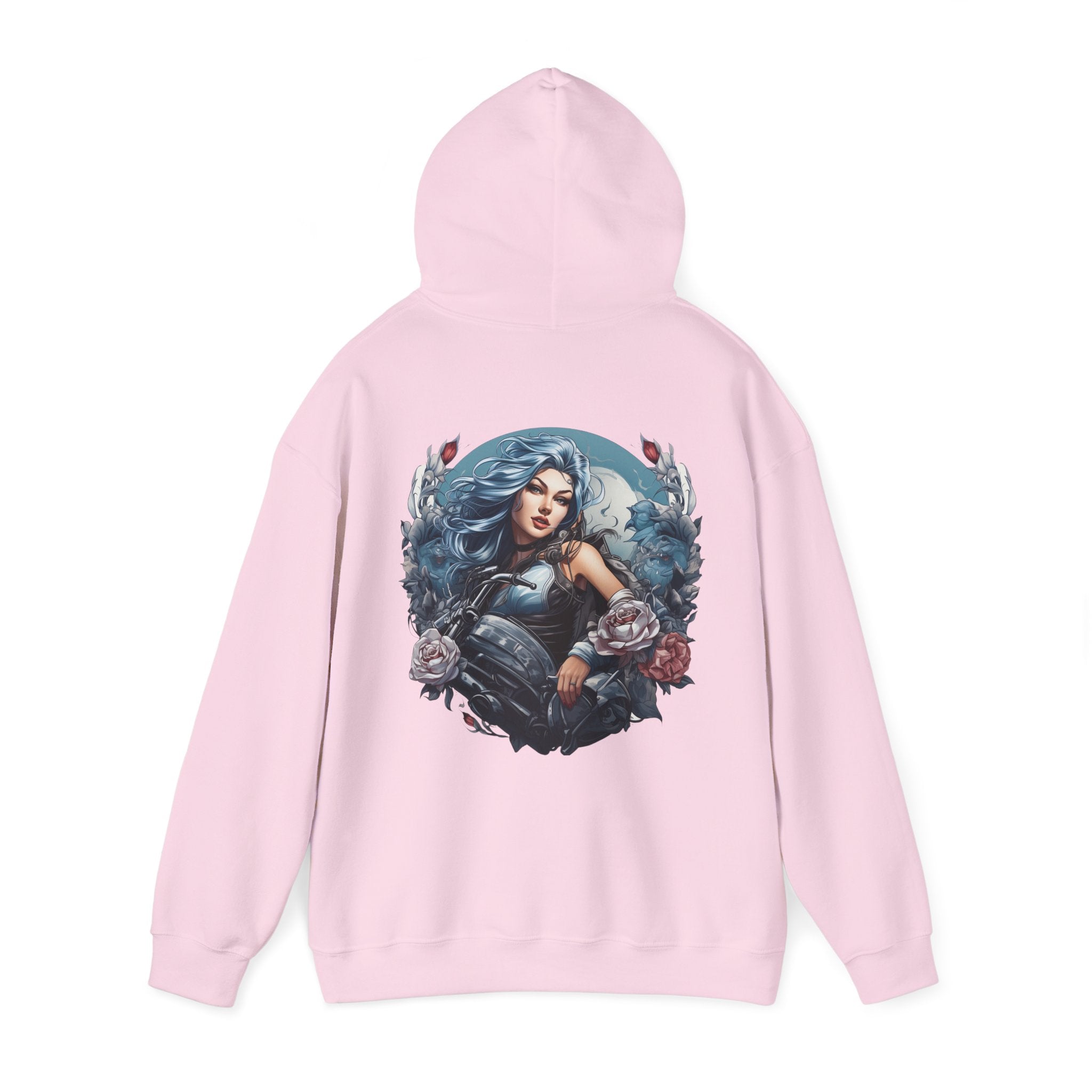 Biker Chick Unisex Hoodie