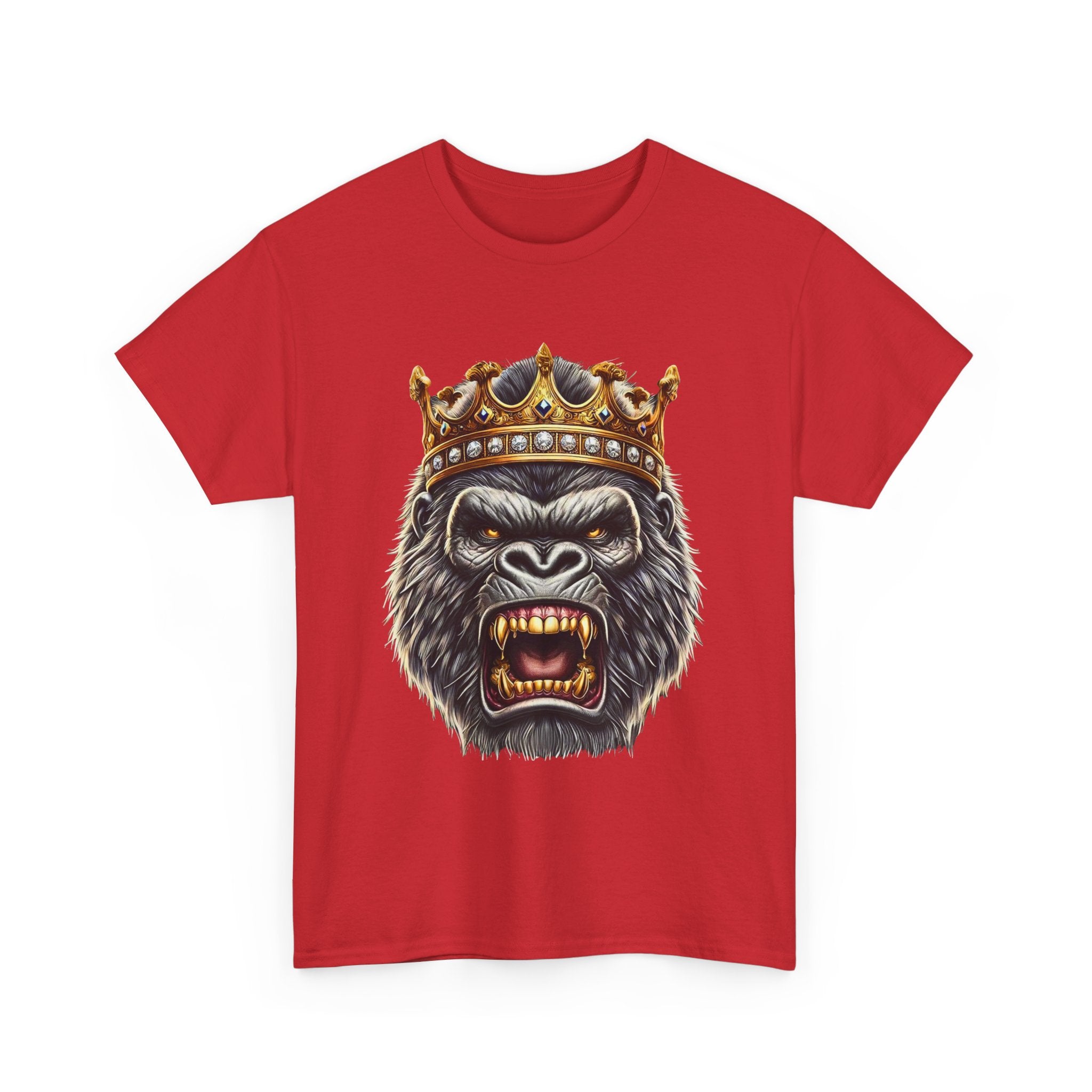 Angry Gorilla King Unisex Heavy Cotton Tee