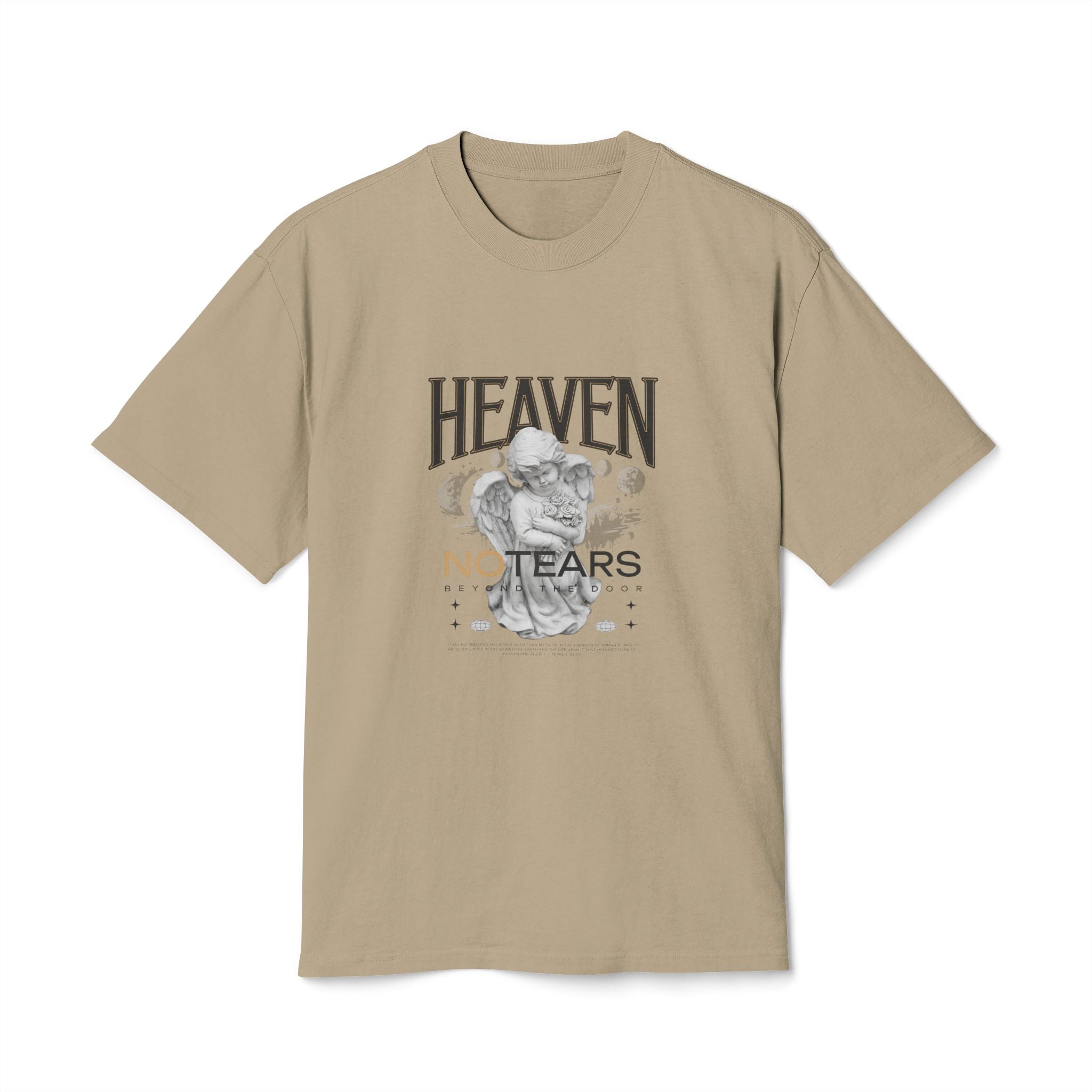 Unisex Heavy Faded Tee - Heaven No Tears Graphic T-Shirt