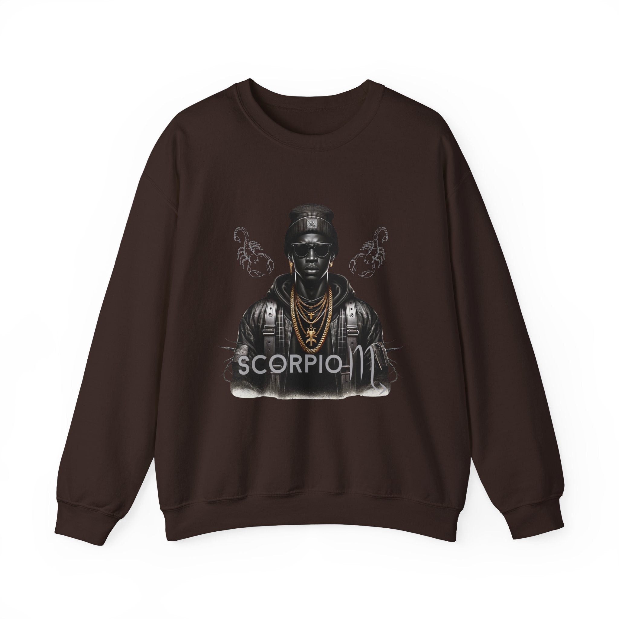 Scorpio Zodiac Crewneck Sweatshirt for Astrology Lovers