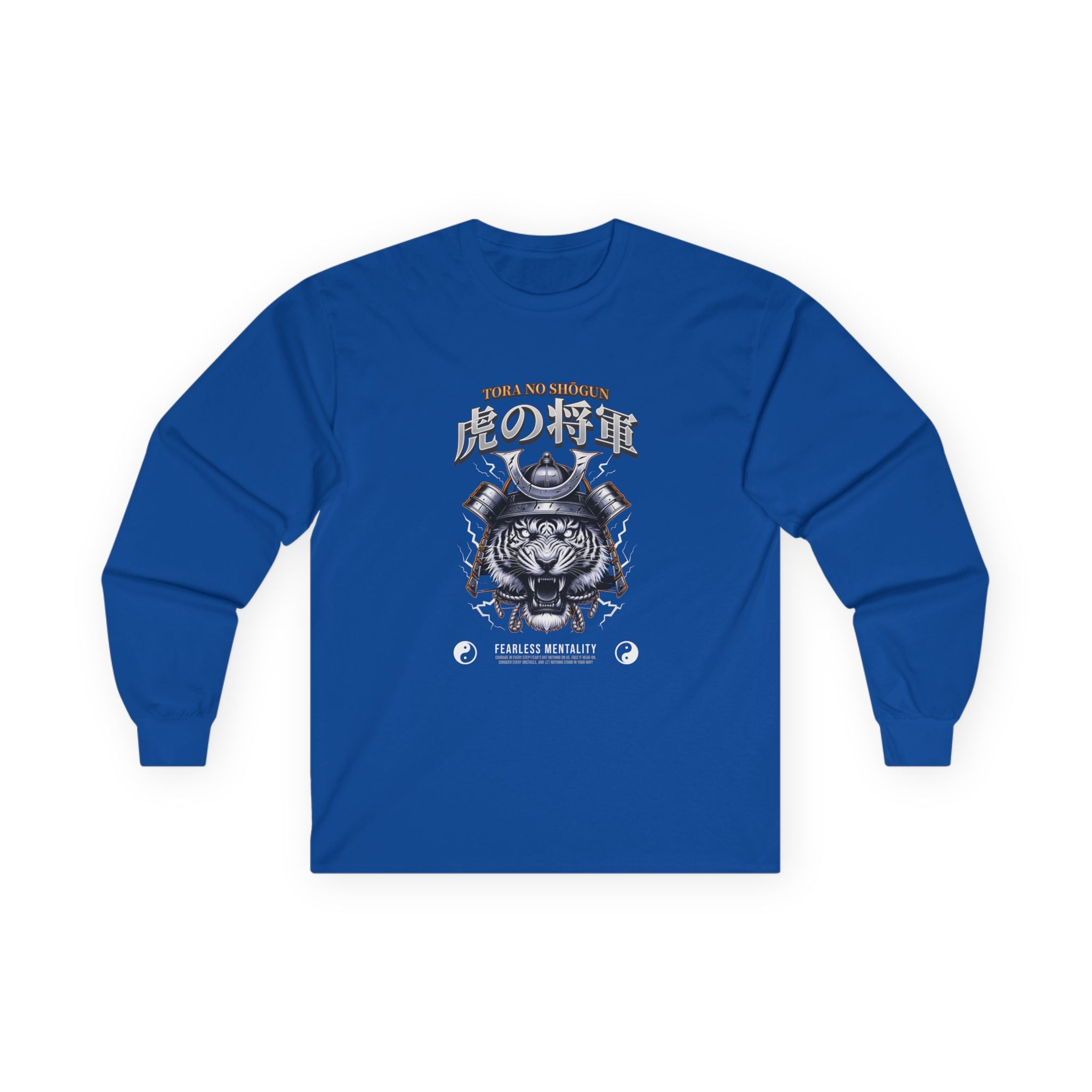 Fearless Mentality Tiger Long Sleeve Tee - Unisex Ultra Cotton Shirt.